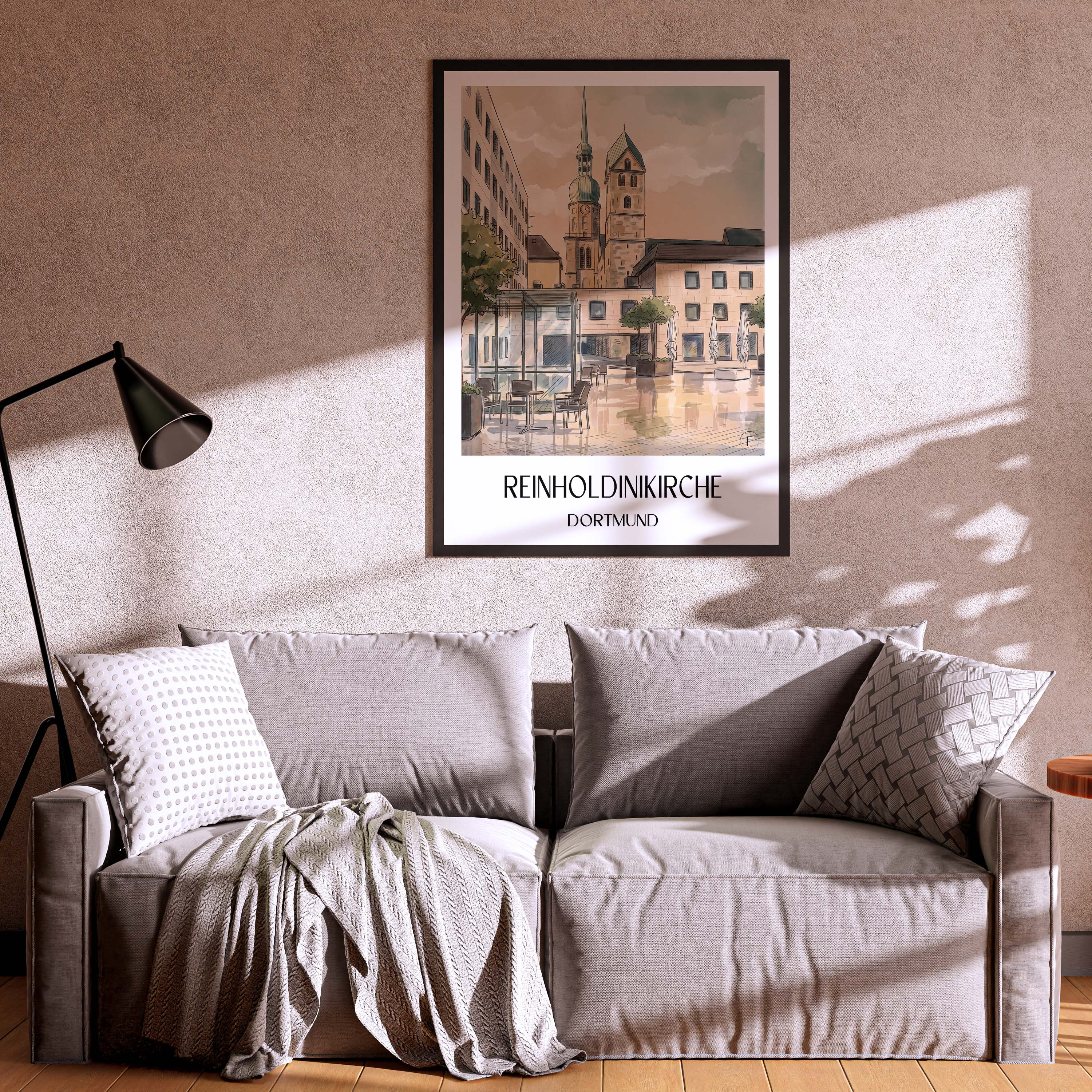 reinholdinikirche-dortmund-deutschland-poster-aquarell