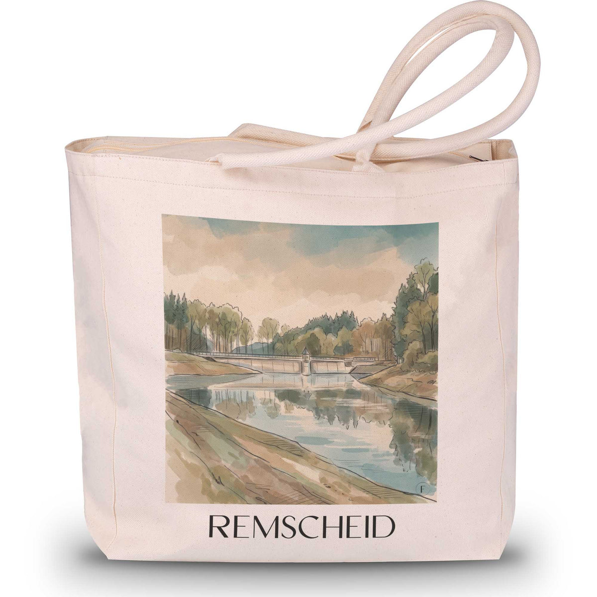 remscheid-bergisches-land-deutschland-einkaufstasche-aquarell