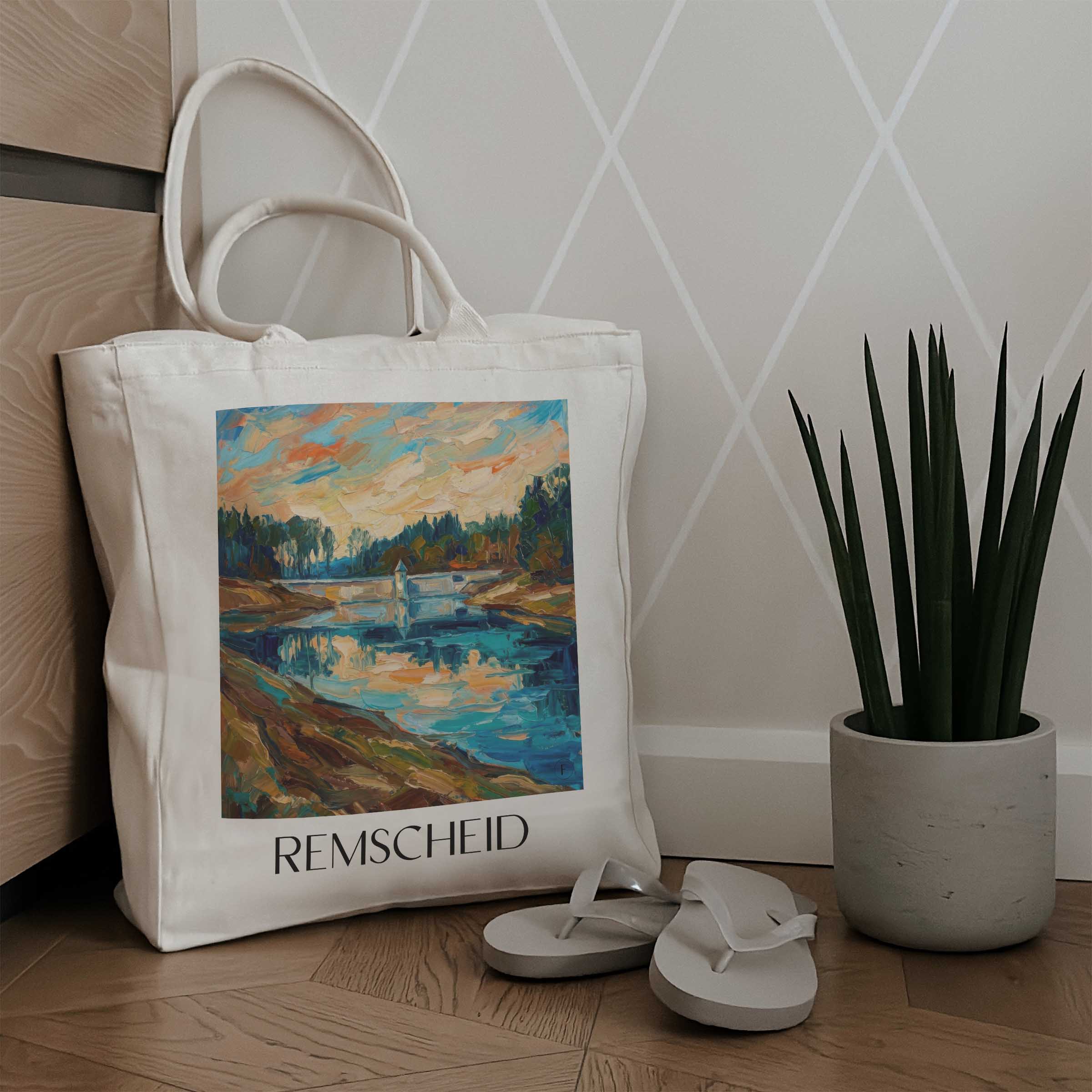 remscheid-bergisches-land-deutschland-einkaufstasche-oil-painting-oelgemaelde