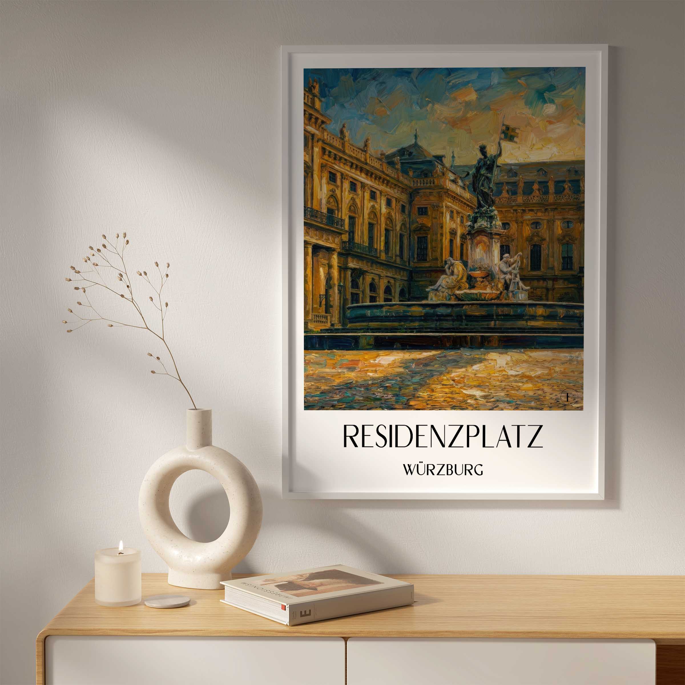 residenzplatz-würzburg-deutschland-poster-oil-painting-oelgemaelde