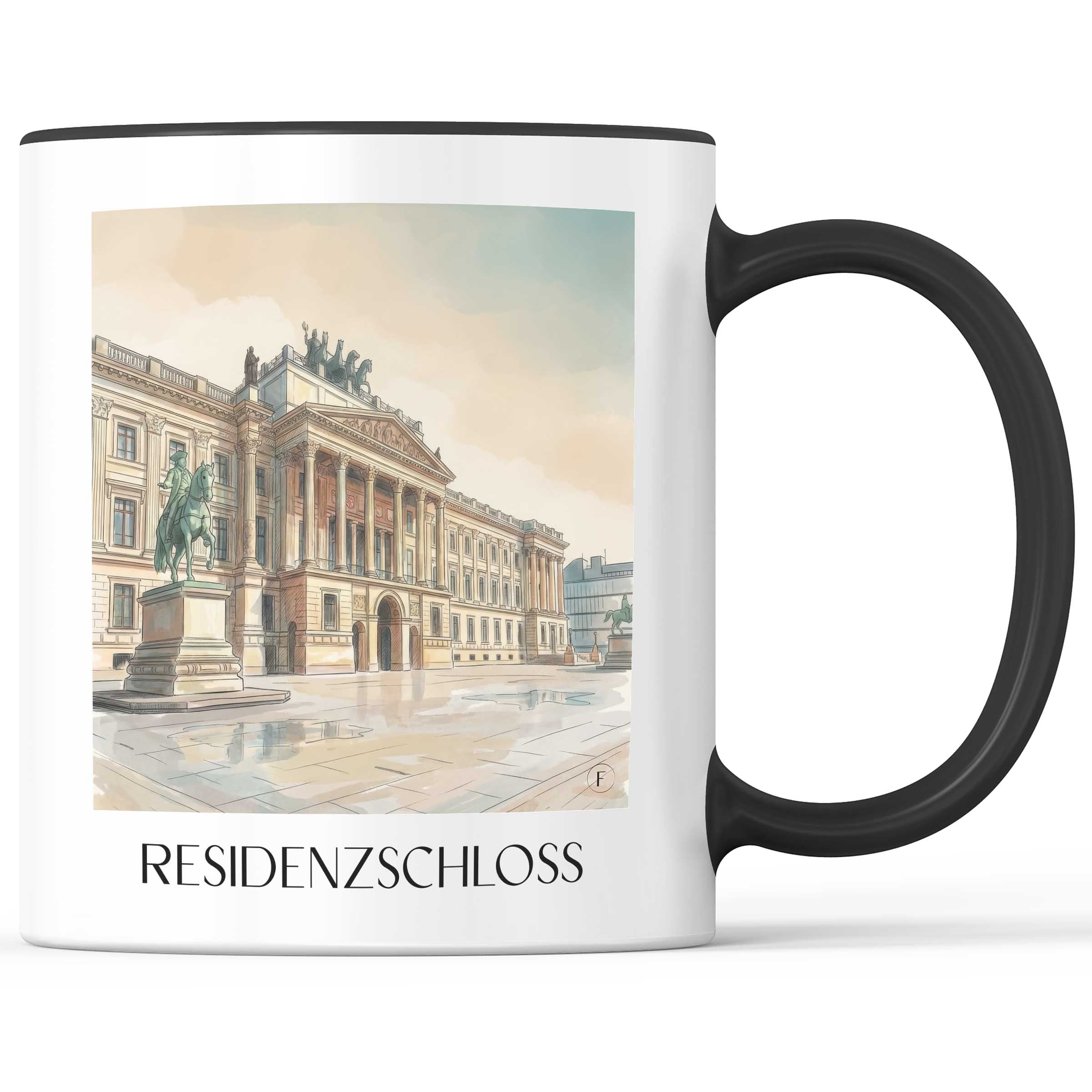 residenzschloss-braunschweig-deutschland-kaffeebecher-aquarell