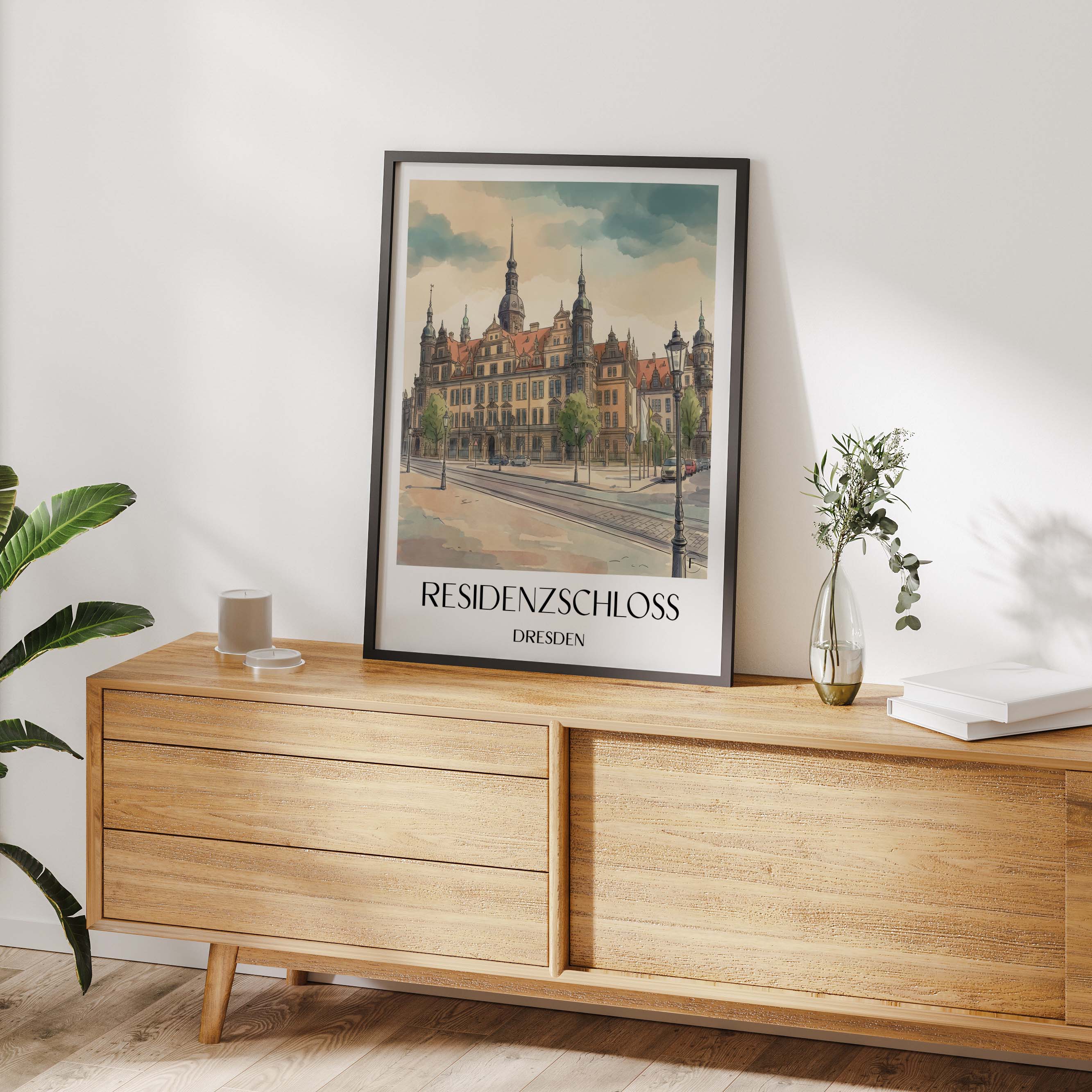 residenzschloss-dresden-deutschland-poster-aquarell