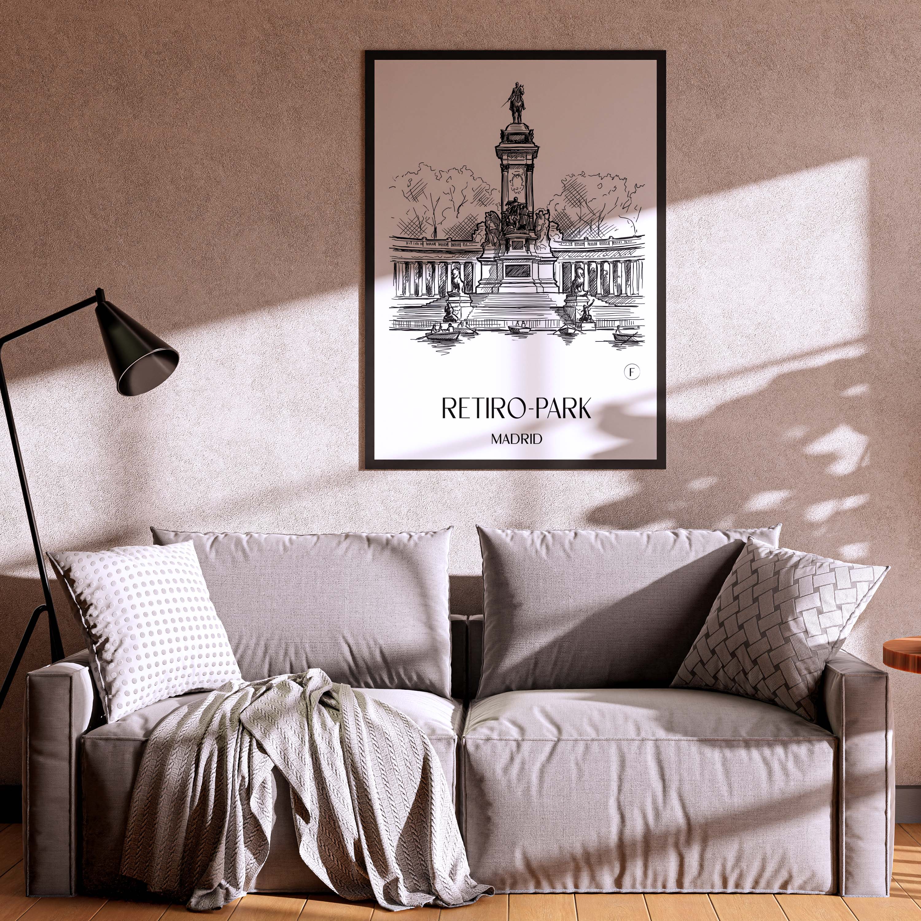 retiro-park-madrid-spanien-poster-skizze