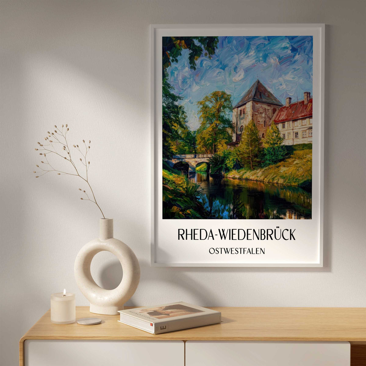 rheda-wiedenbrück-ostwestfalen-deutschland-poster-oil-painting-oelgemaelde