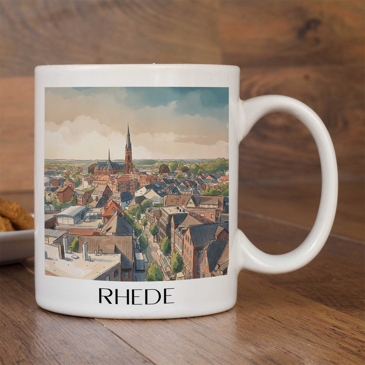 rhede-westmünsterland-deutschland-kaffeebecher-aquarell