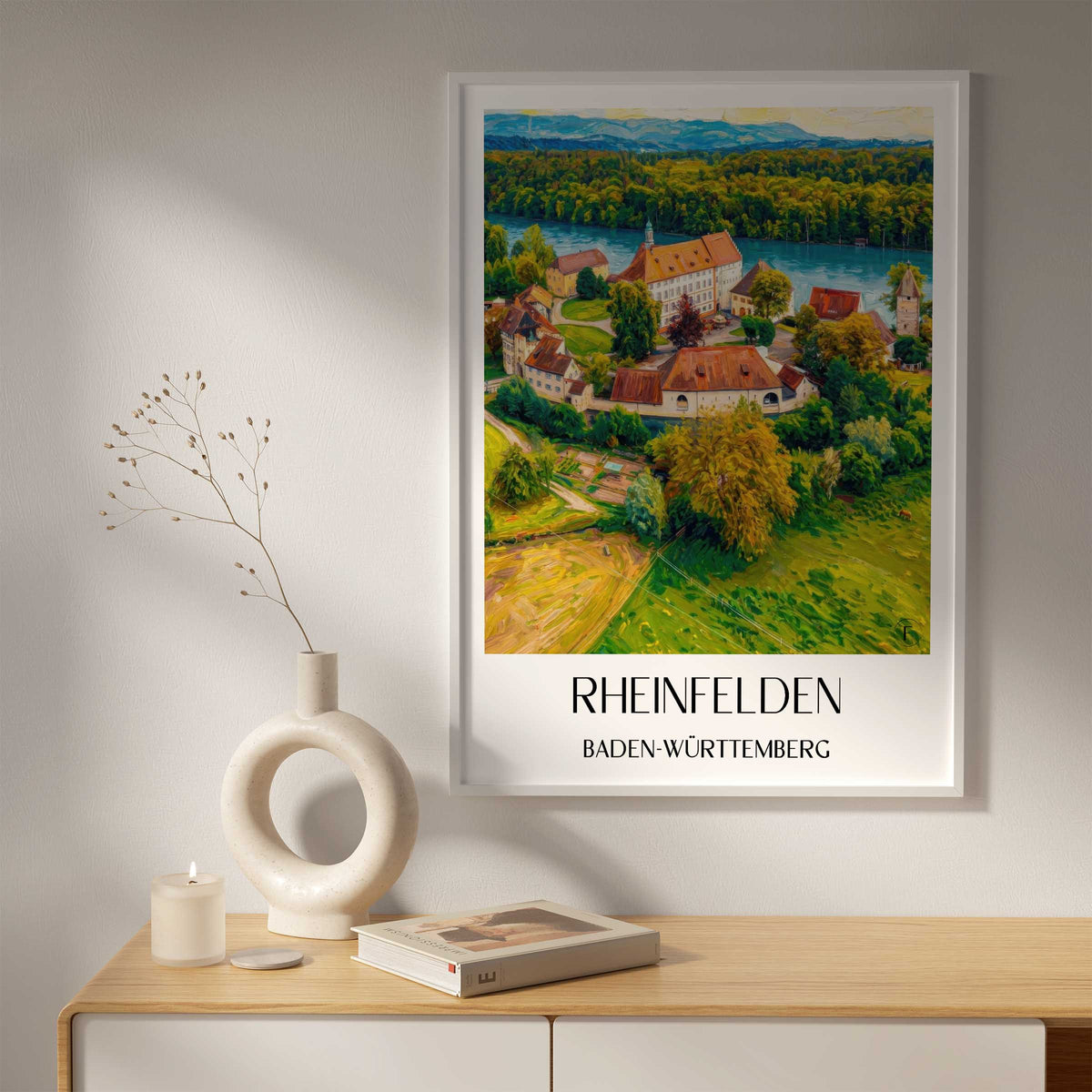 rheinfelden--baden-württemberg-deutschland-poster-oil-painting-oelgemaelde