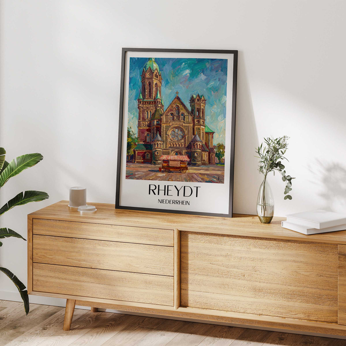 rheydt-niederrhein-deutschland-poster-oil-painting-oelgemaelde