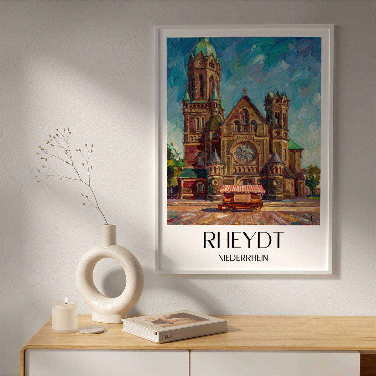 rheydt-niederrhein-deutschland-poster-oil-painting-oelgemaelde
