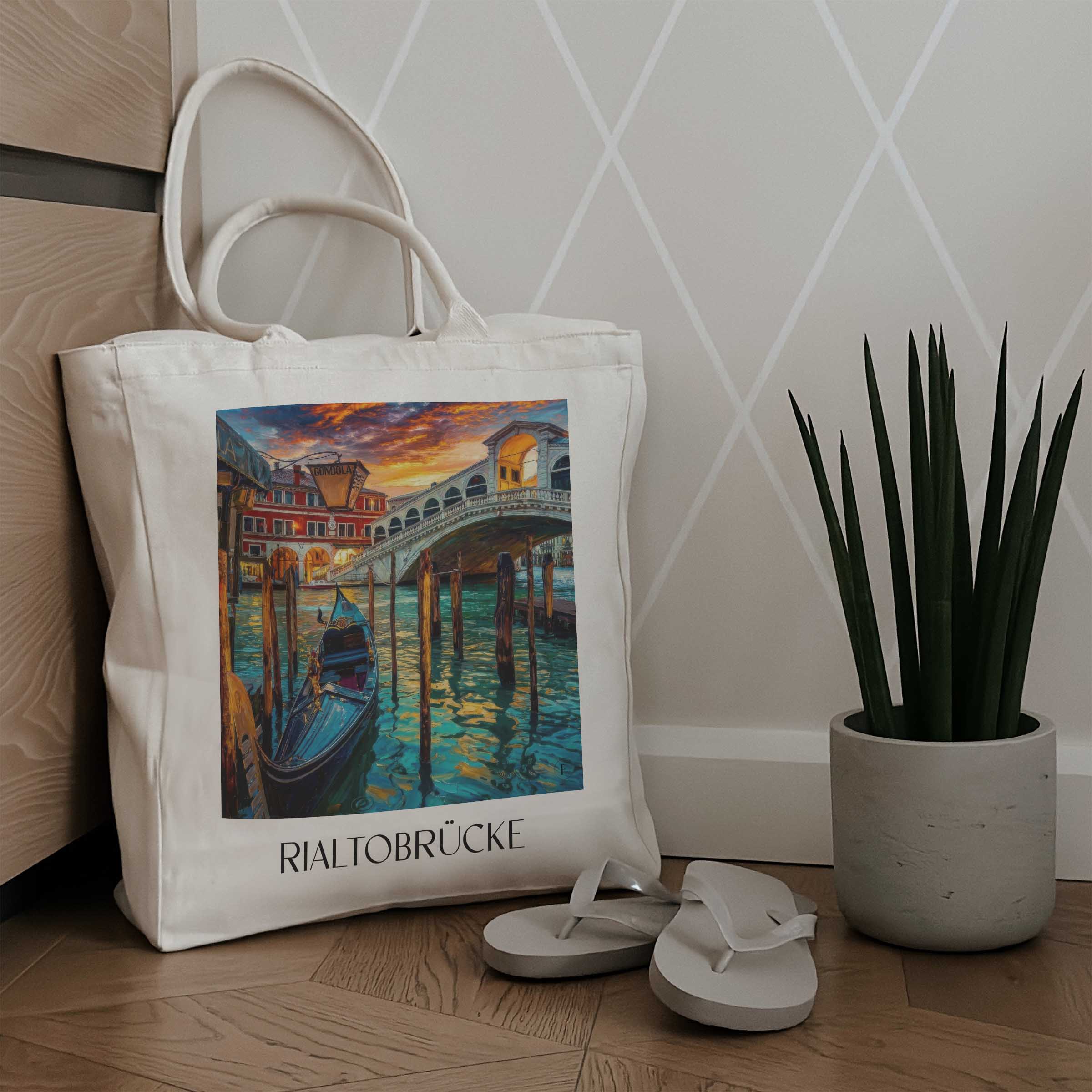 rialtobrücke-venedig-italien-einkaufstasche-oil-painting-oelgemaelde