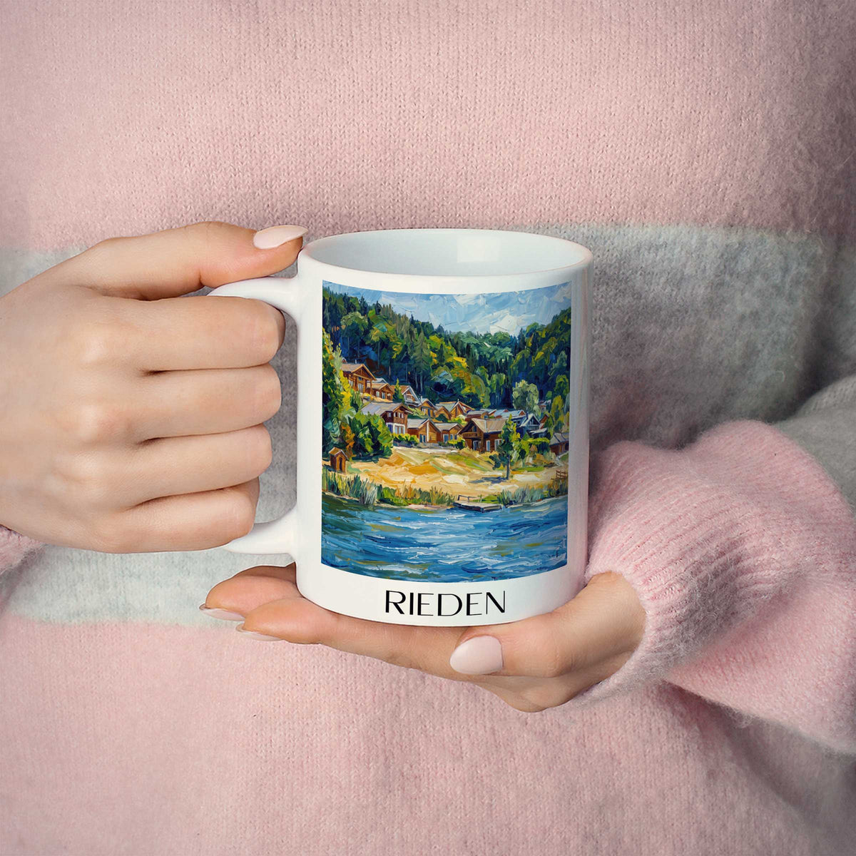 rieden-eifel-deutschland-kaffeebecher-oil-painting-oelgemaelde