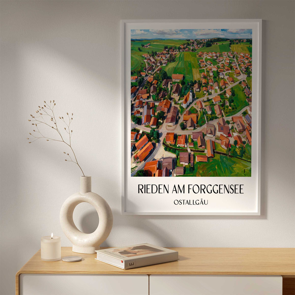 rieden-am-forggensee-ostallgäu-deutschland-poster-oil-painting-oelgemaelde