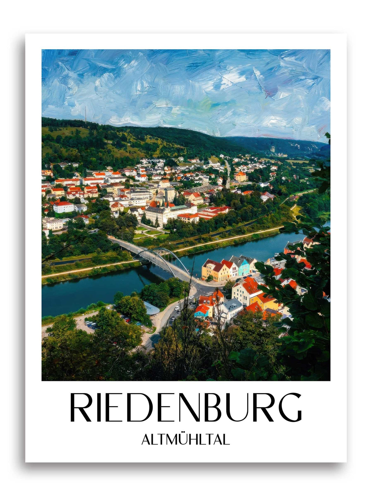 riedenburg-altmühltal-deutschland-poster-oil-painting-oelgemaelde