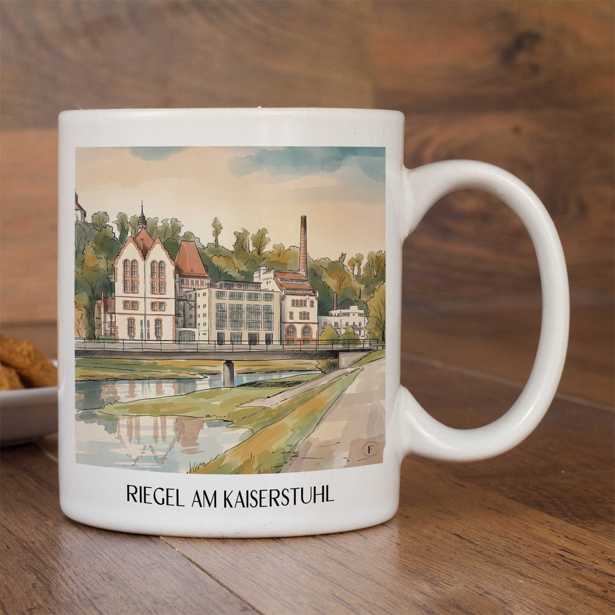 riegel-am-kaiserstuhl-baden-württemberg-deutschland-kaffeebecher-aquarell