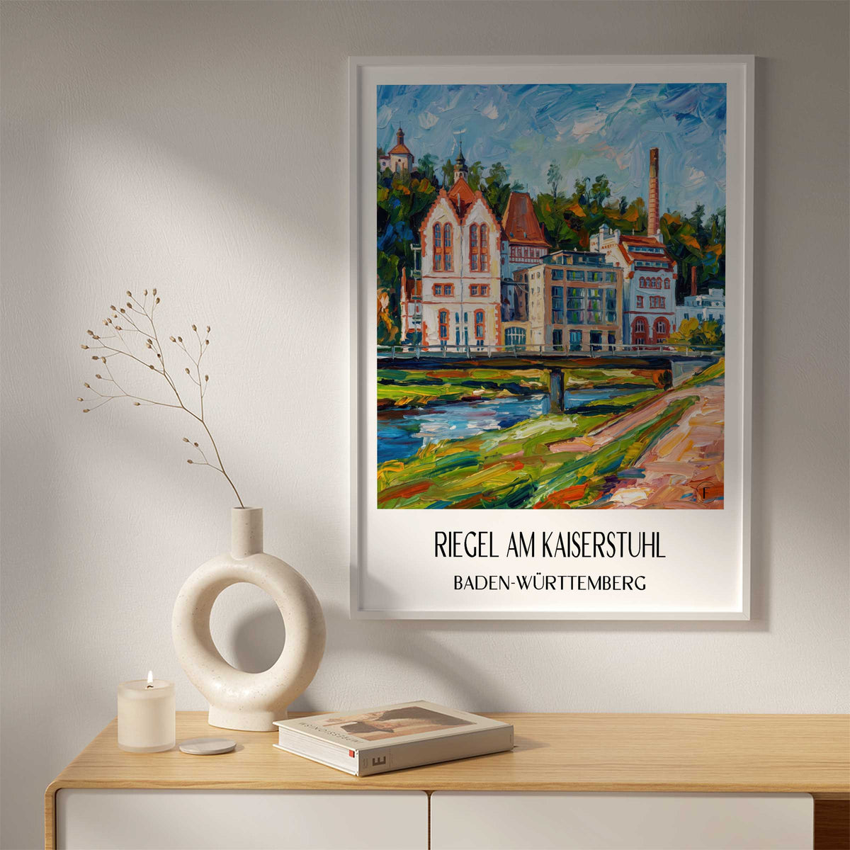 riegel-am-kaiserstuhl-baden-württemberg-deutschland-poster-oil-painting-oelgemaelde