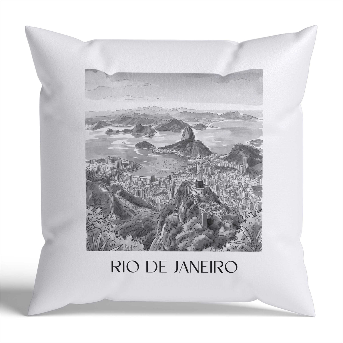 rio-de-janeiro-brasilien-brasilien-kissenbezug-aquarell-schwarz-weiss