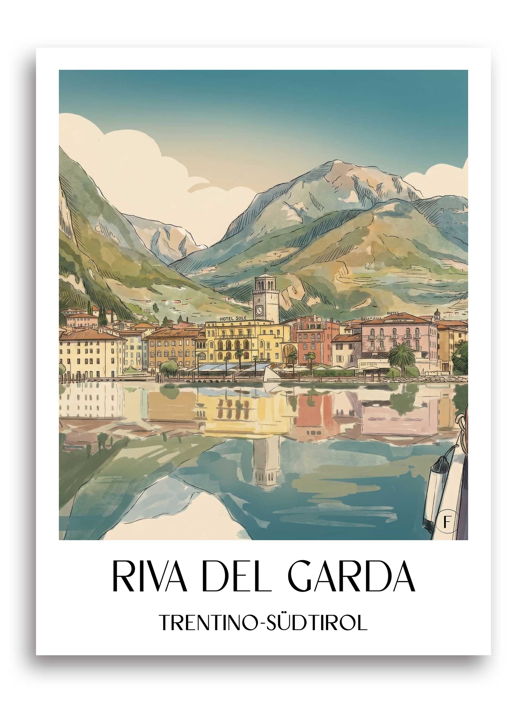 riva-del-garda-trentino-südtirol-italien-poster-aquarell