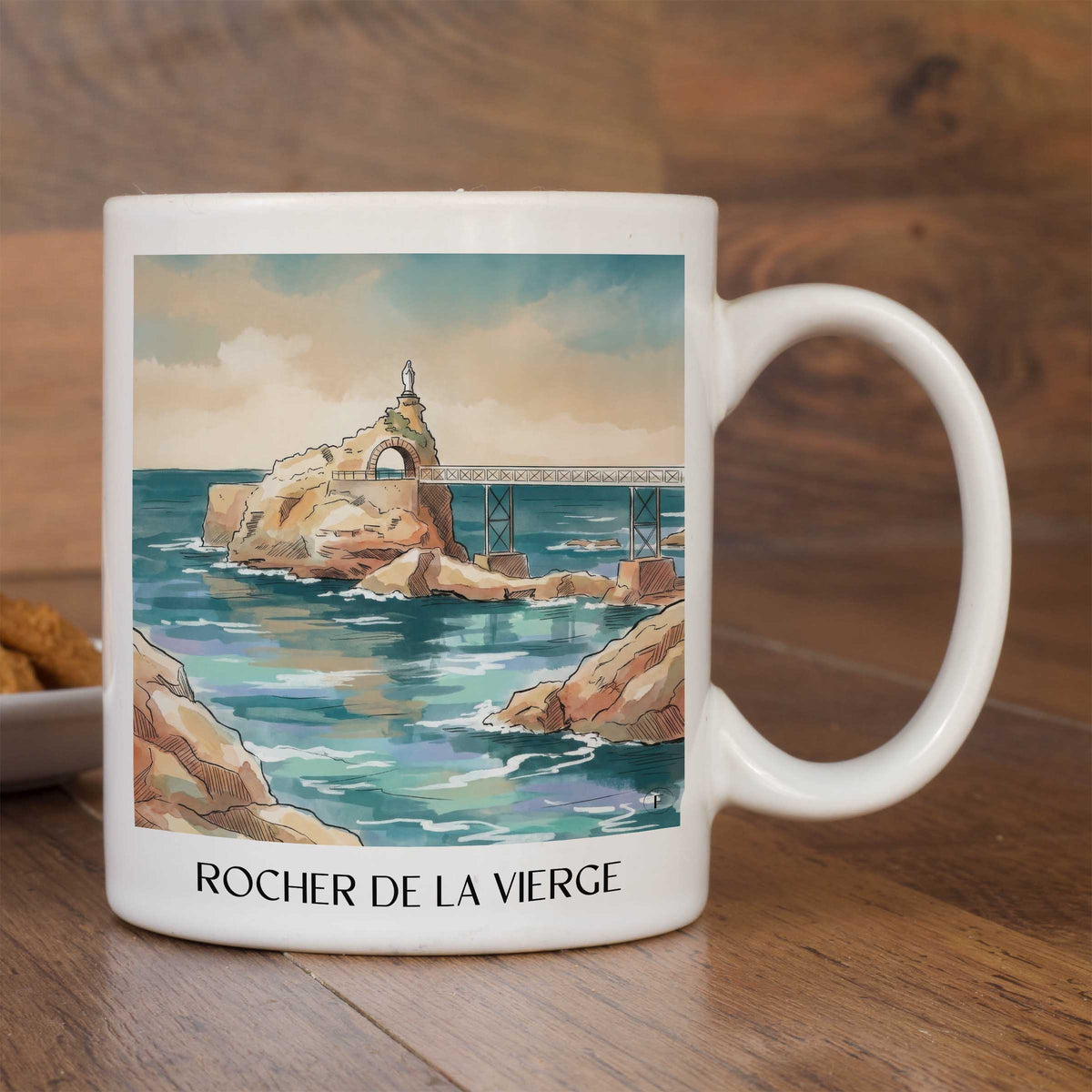 rocher-de-la-vierge-biarritz-frankreich-kaffeebecher-aquarell