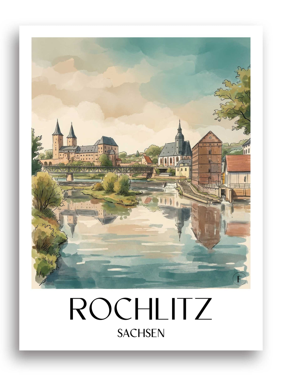 rochlitz-sachsen--deutschland-poster-aquarell