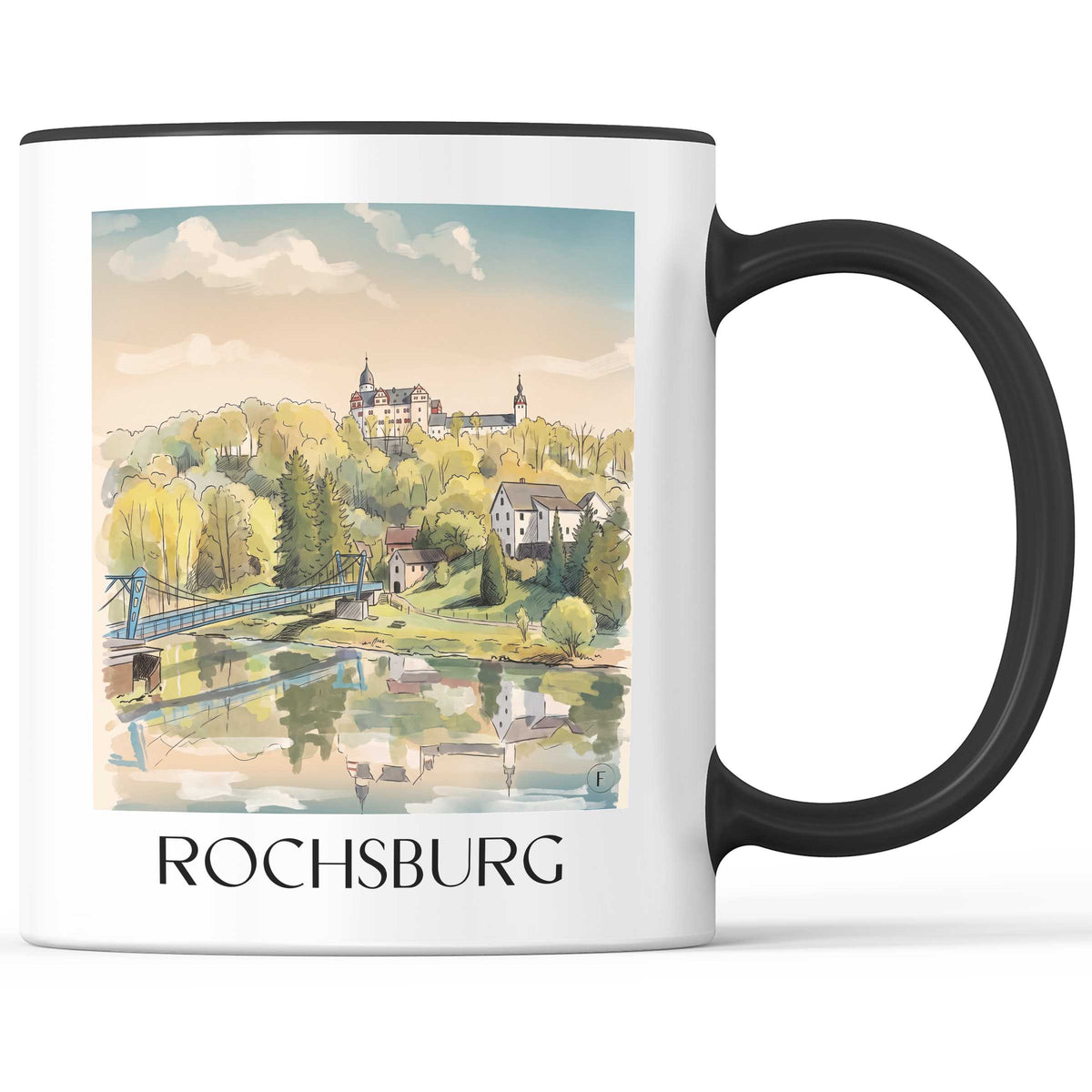 rochsburg-muldetal-deutschland-kaffeebecher-aquarell