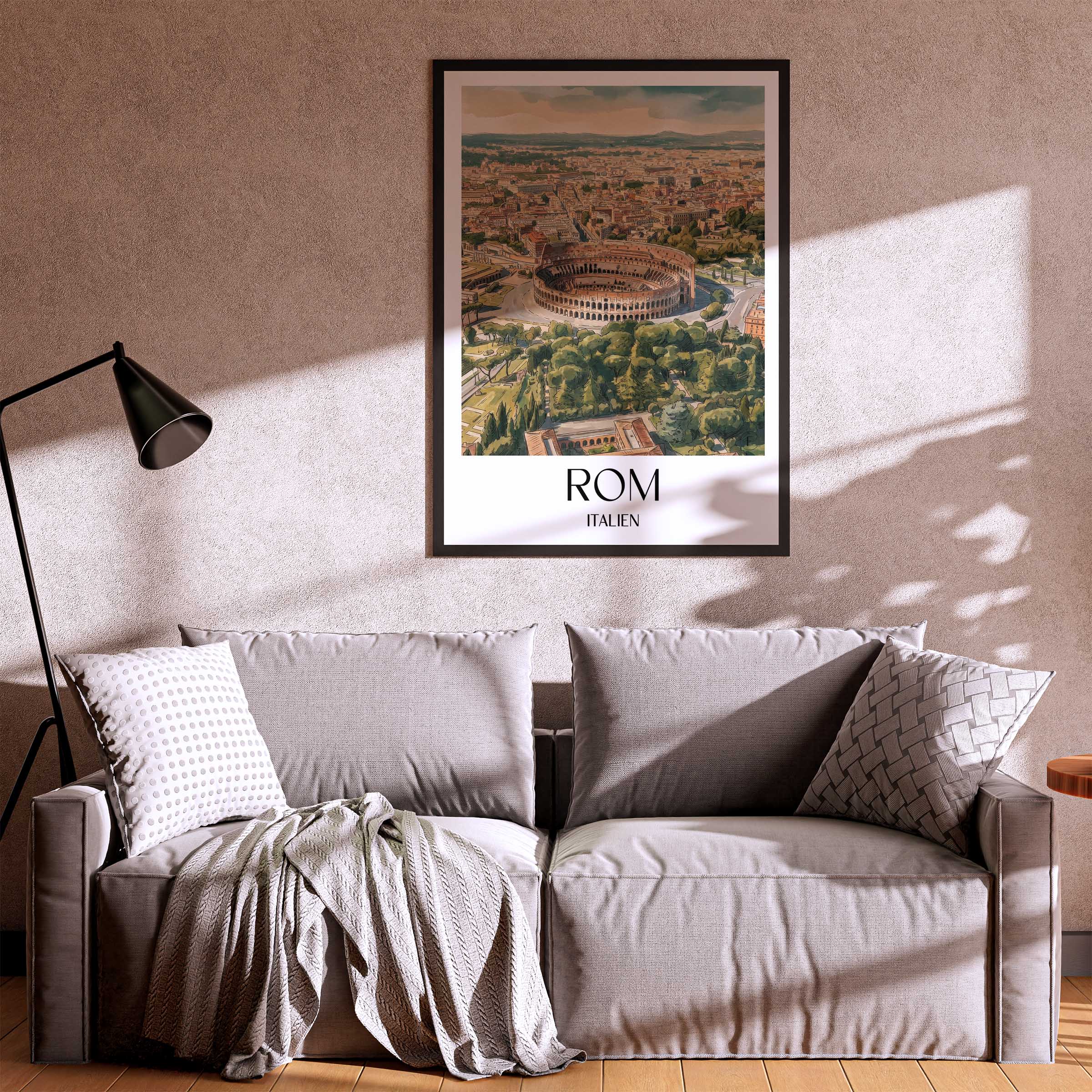 rom-italien-italien-poster-aquarell
