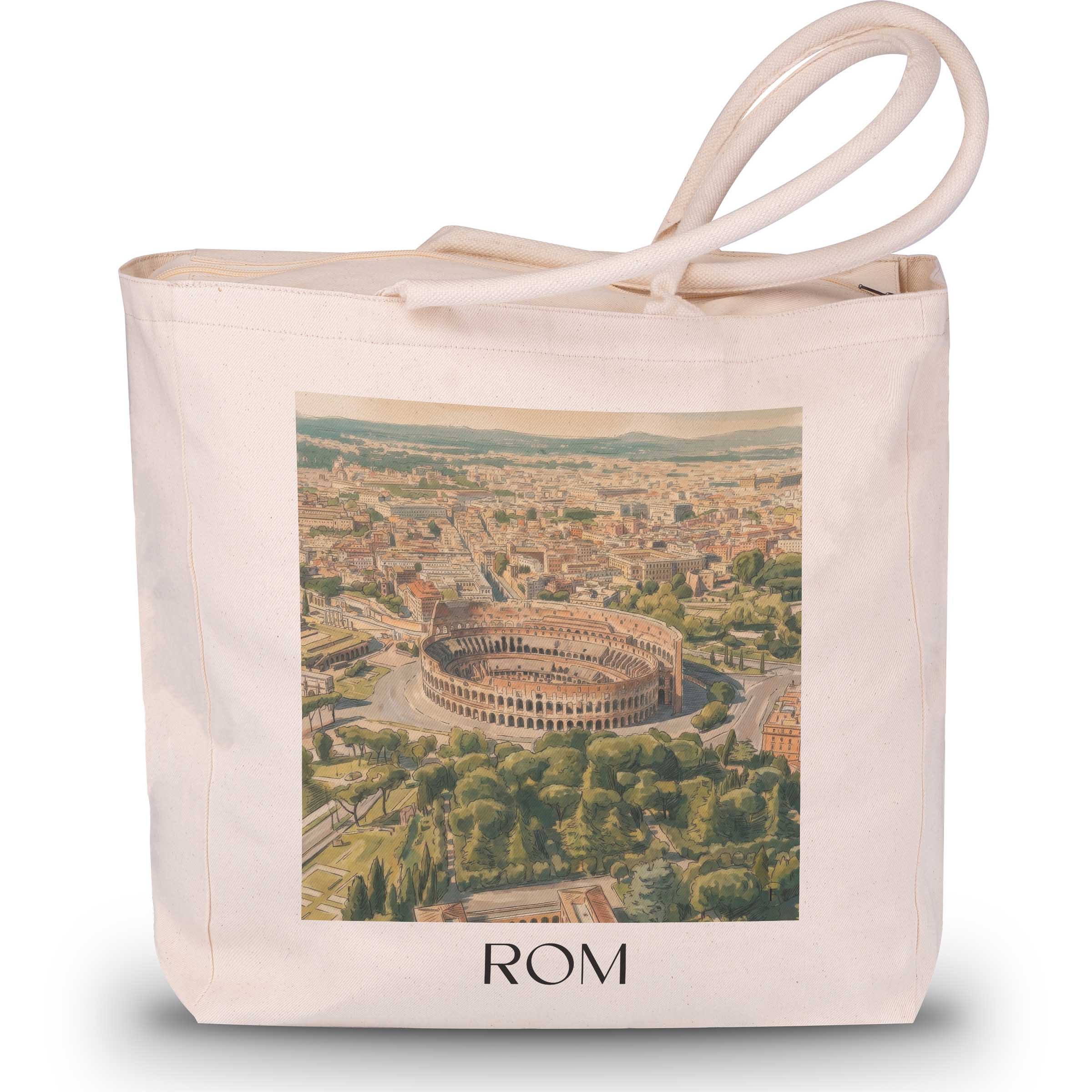 rom-italien-italien-einkaufstasche-aquarell