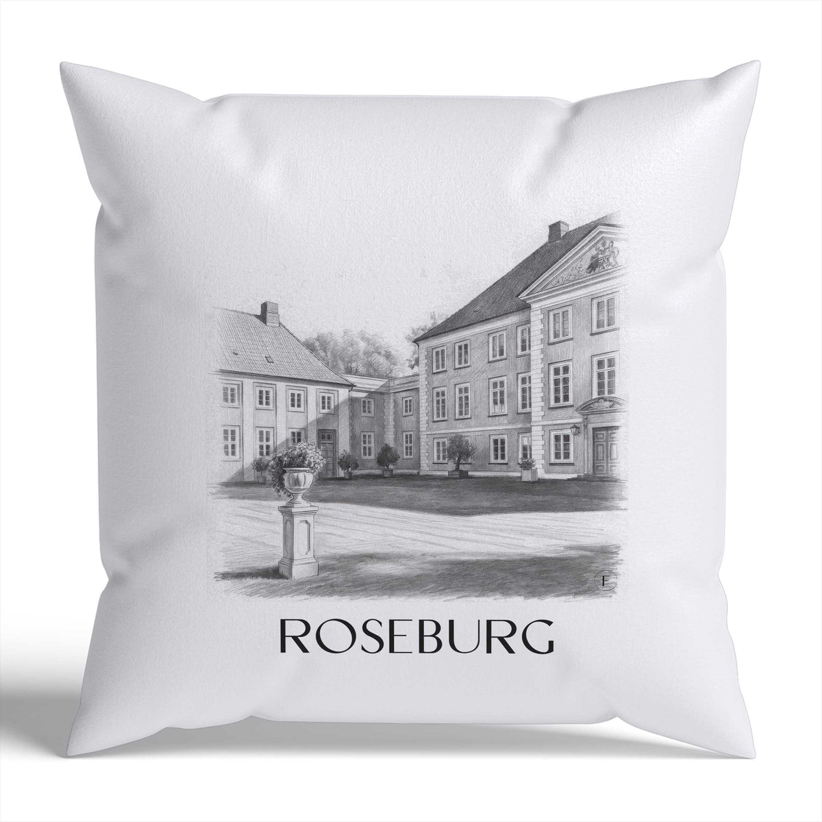 roseburg-schleswig-holstein-deutschland-kissenbezug-bleistift-zeichnung-drawing