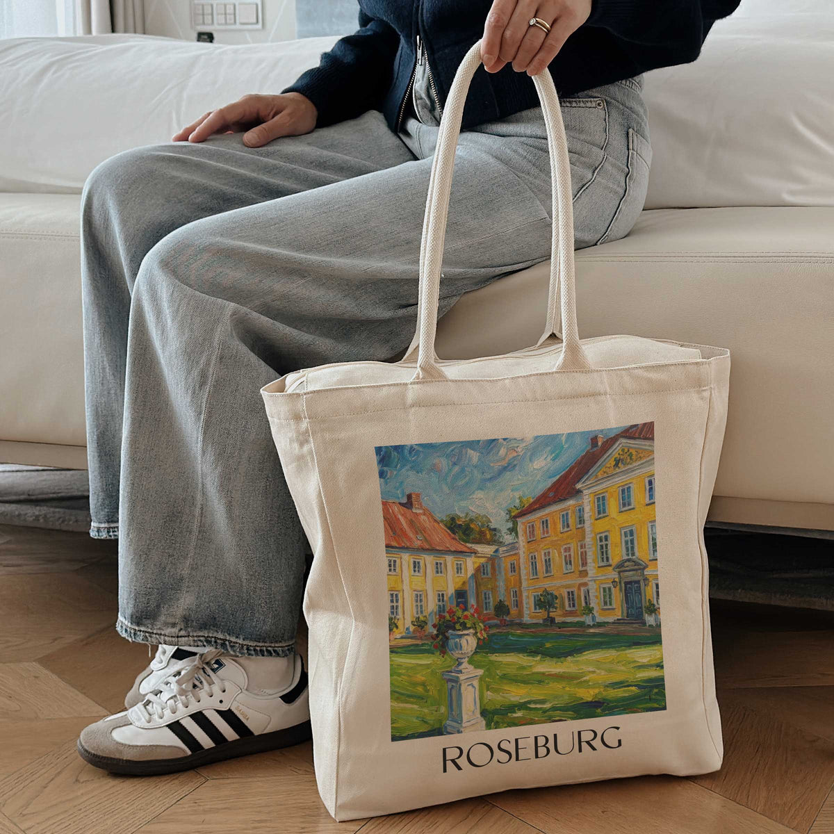 roseburg-schleswig-holstein-deutschland-einkaufstasche-oil-painting-oelgemaelde