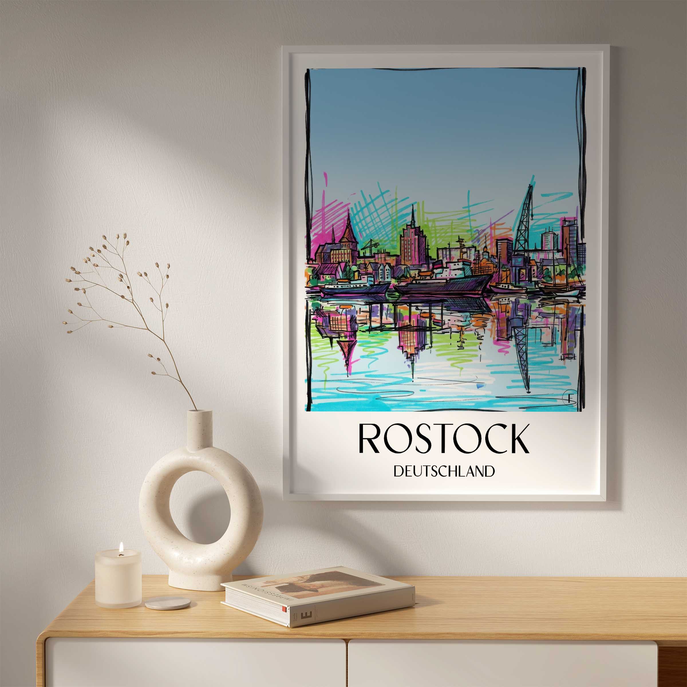 rostock-deutschland-poster-graffiti