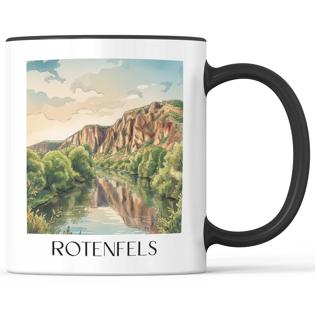 rotenfels-bad-kreuznach-deutschland-kaffeebecher-aquarell