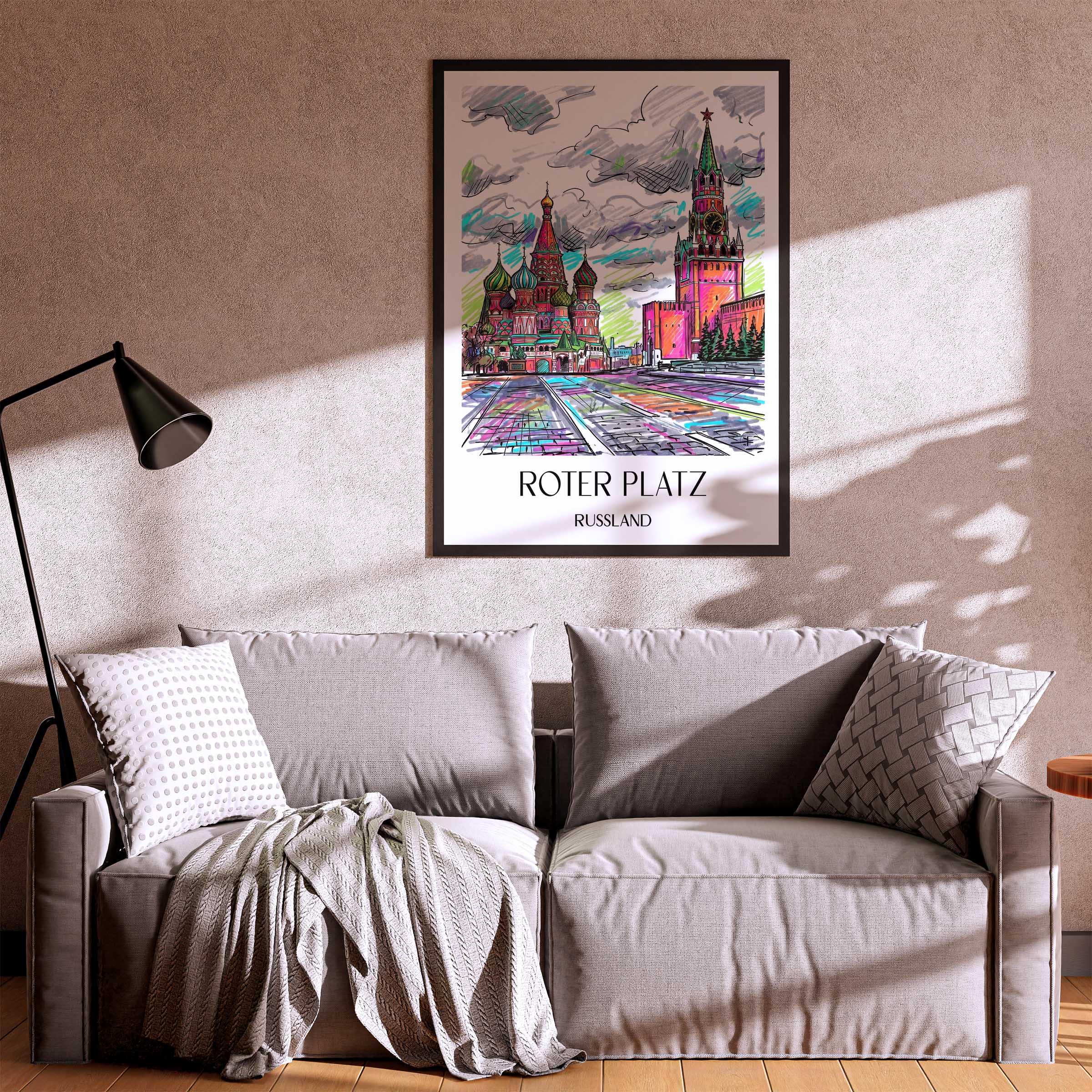 roter-platz,-kremel-russland-poster-graffiti