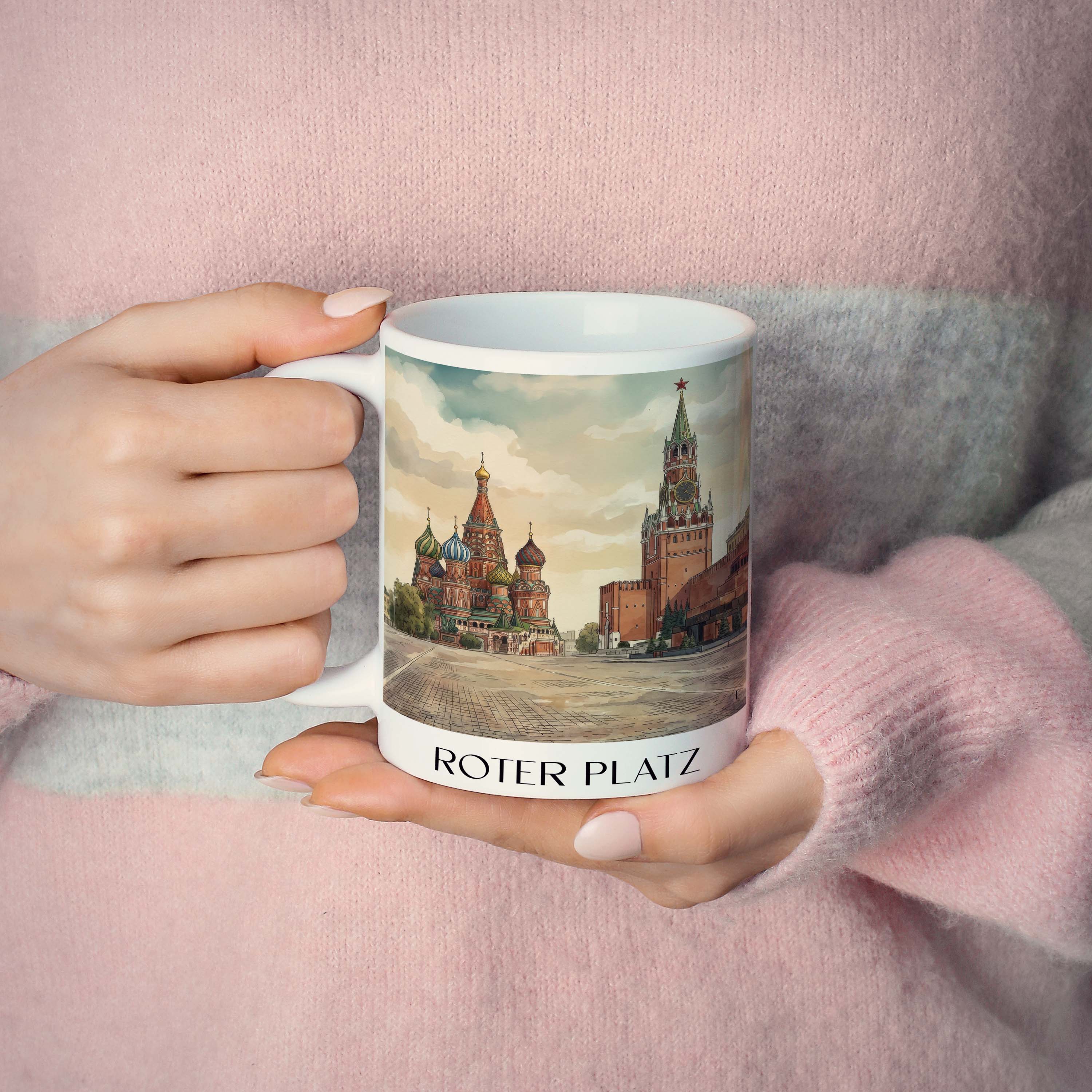 roter-platz,-kremel-russland-kaffeebecher-aquarell