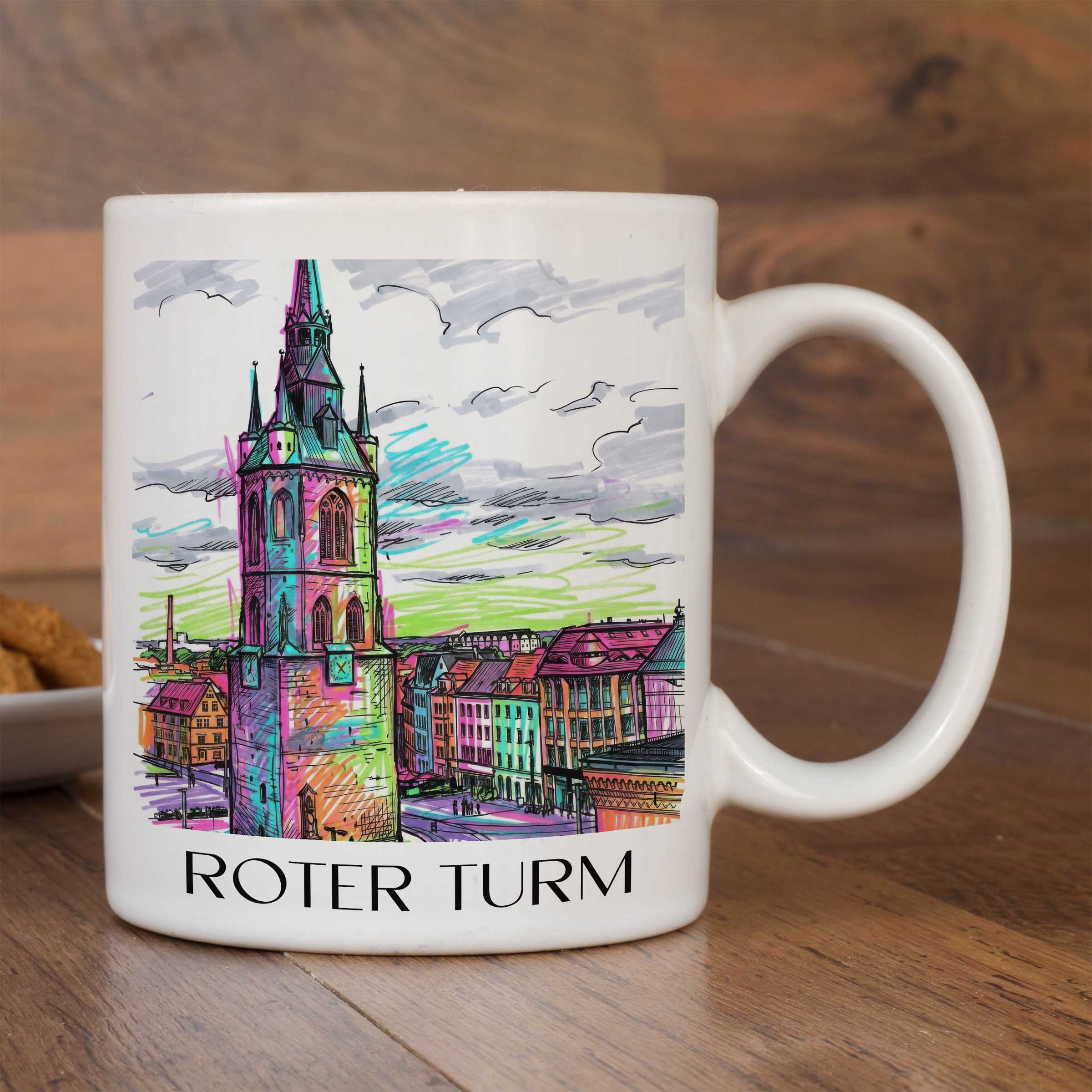 roter-turm-halle-deutschland-kaffeebecher-graffiti