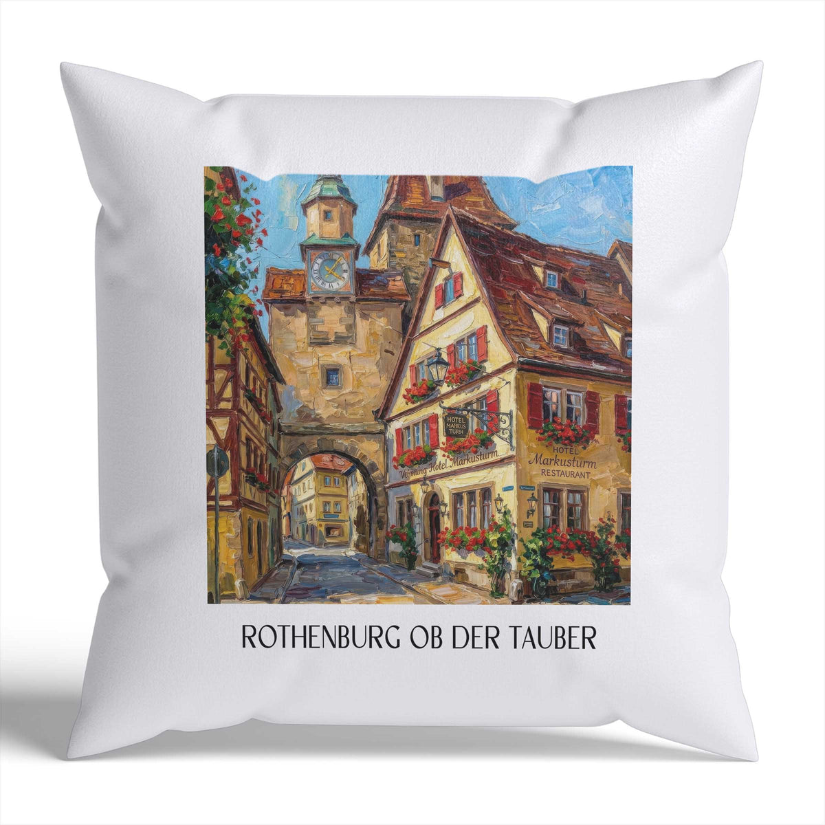 rothenburg-ob-der-tauber-deutschland-deutschland-kissenbezug-oil-painting-oelgemaelde