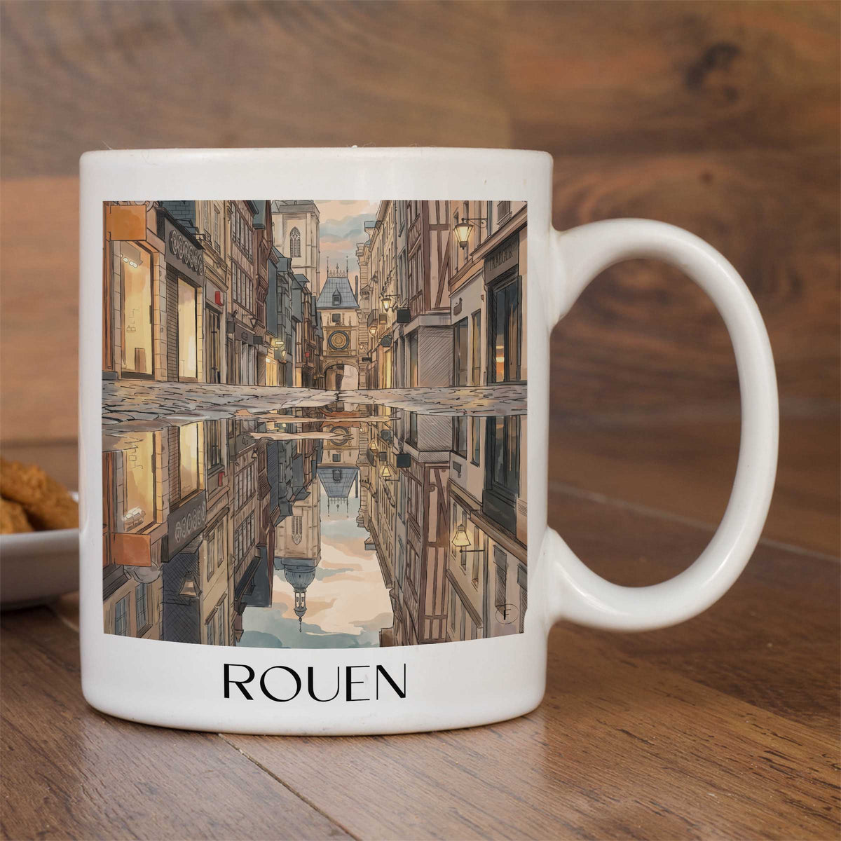 rouen-normandie-frankreich-kaffeebecher-aquarell