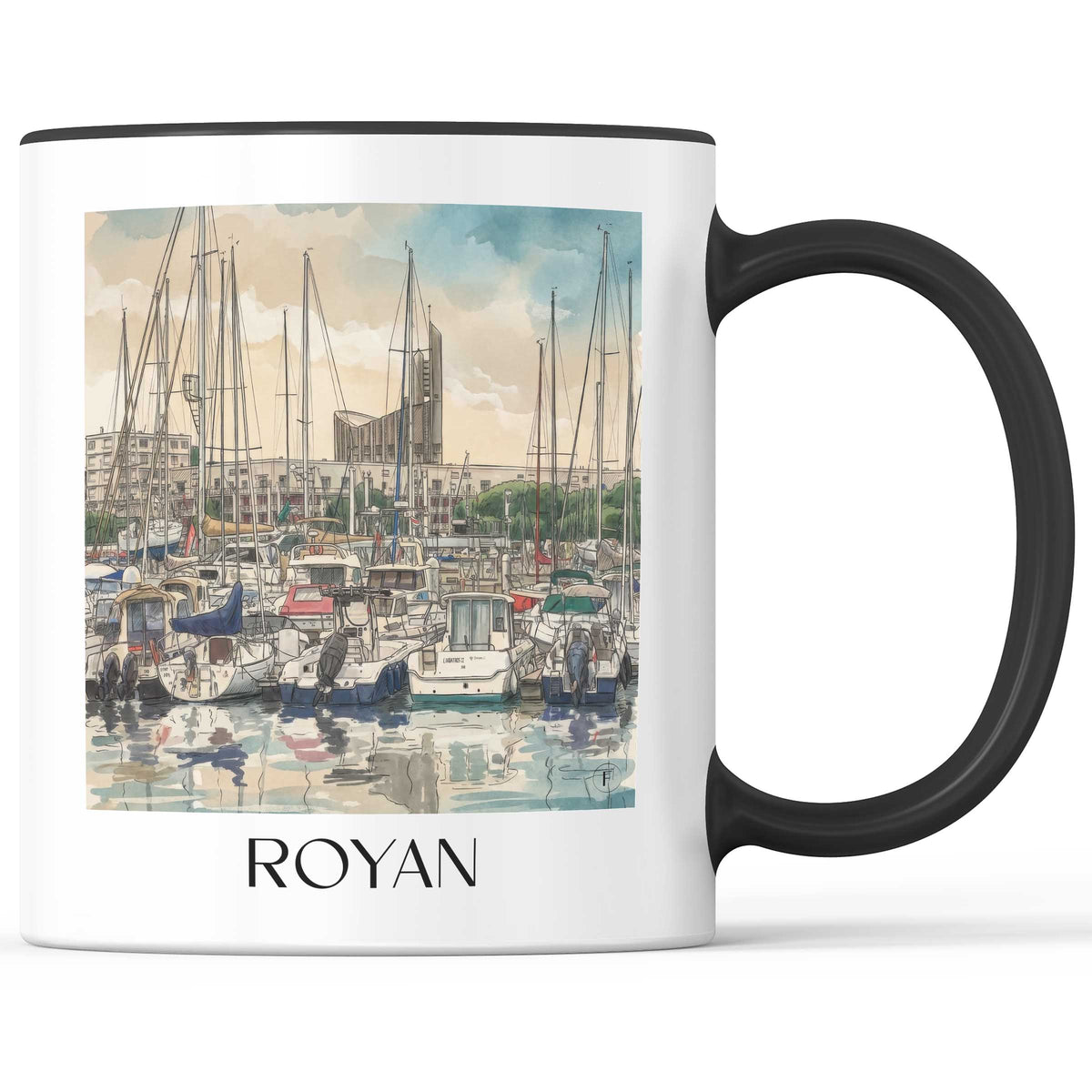 royan-côte-de-beauté-frankreich-kaffeebecher-aquarell