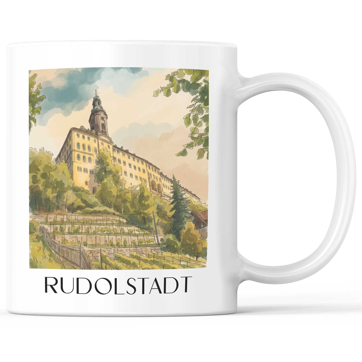 rudolstadt-saaletal-deutschland-kaffeebecher-aquarell
