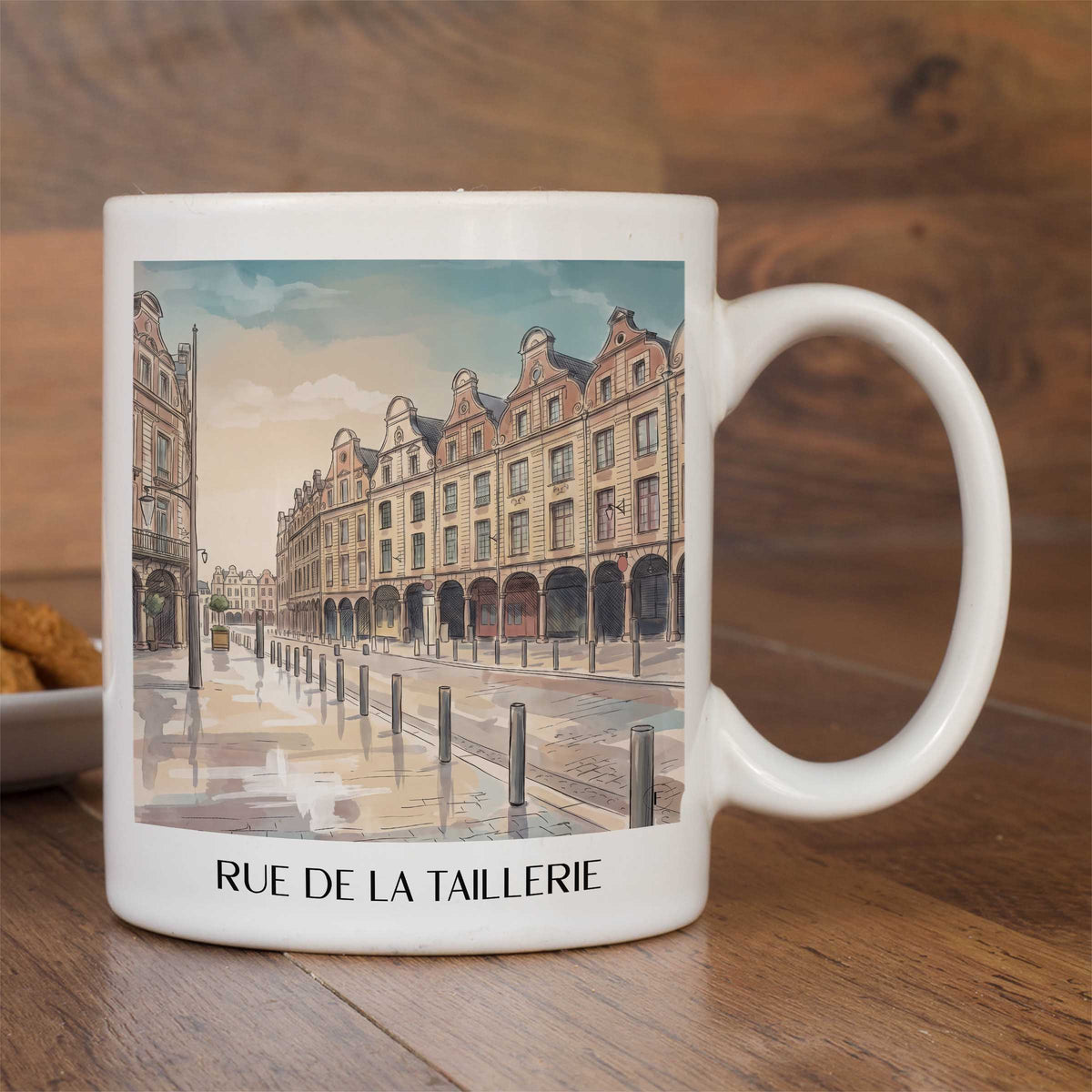 rue-de-la-taillerie-arras-frankreich-kaffeebecher-aquarell