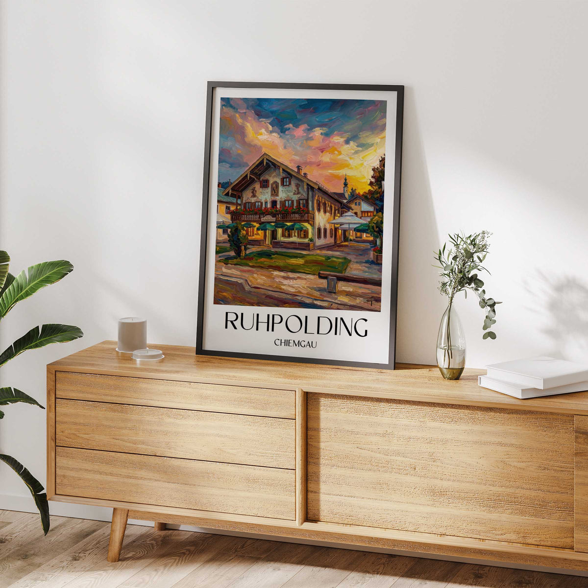 ruhpolding-chiemgau-deutschland-poster-oil-painting-oelgemaelde