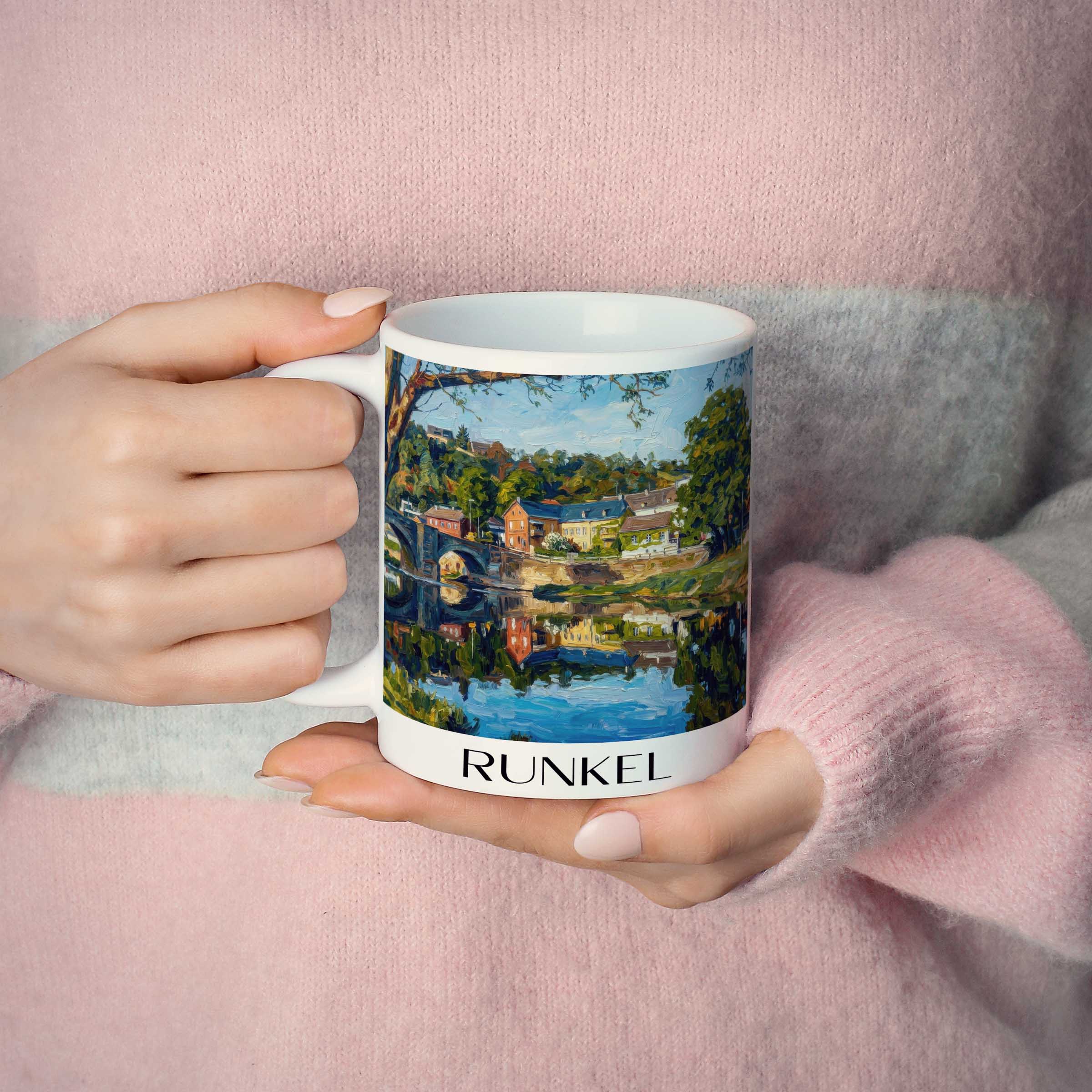 runkel-hessen-deutschland-kaffeebecher-oil-painting-oelgemaelde