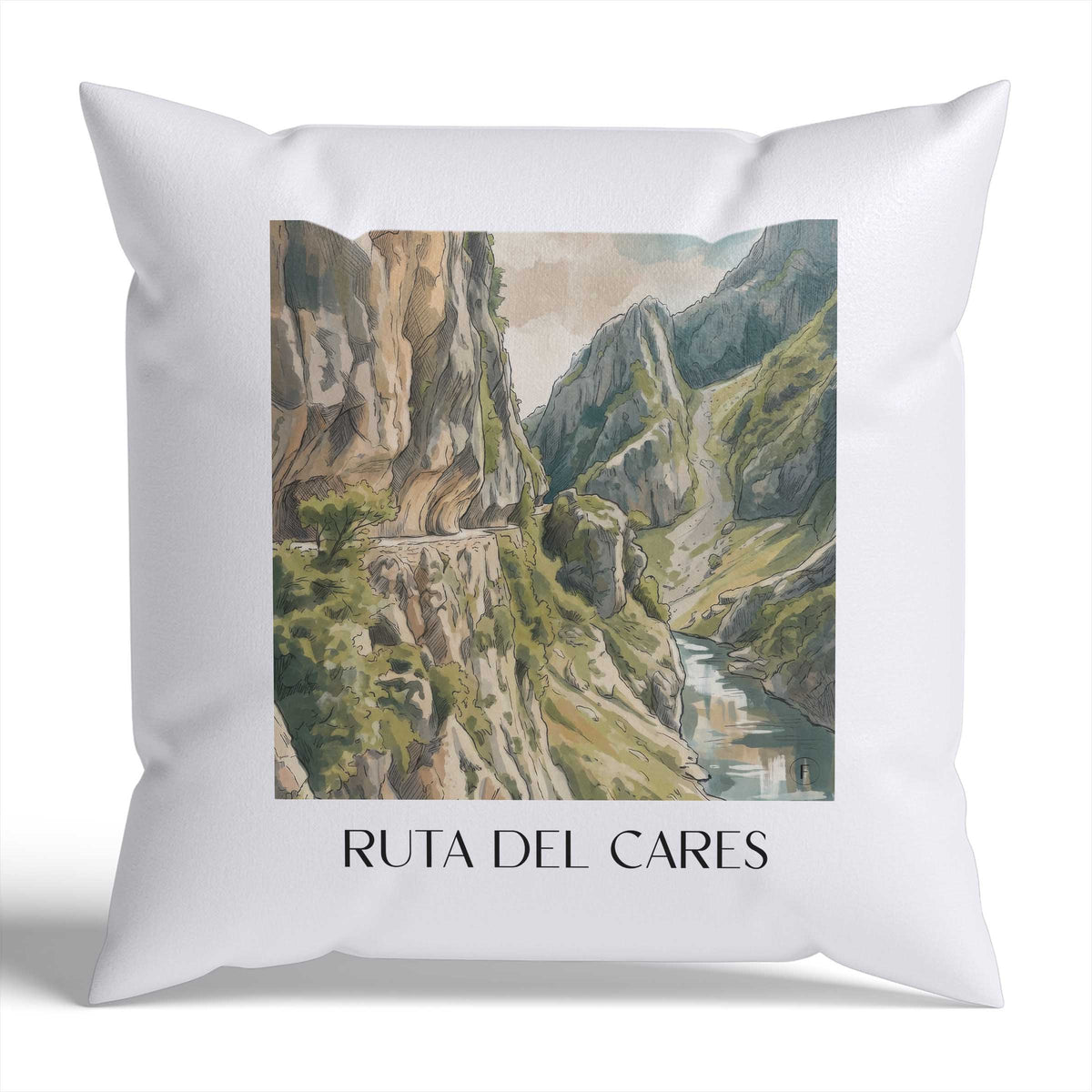 ruta-del-cares-spanien-spanien-kissenbezug-aquarell