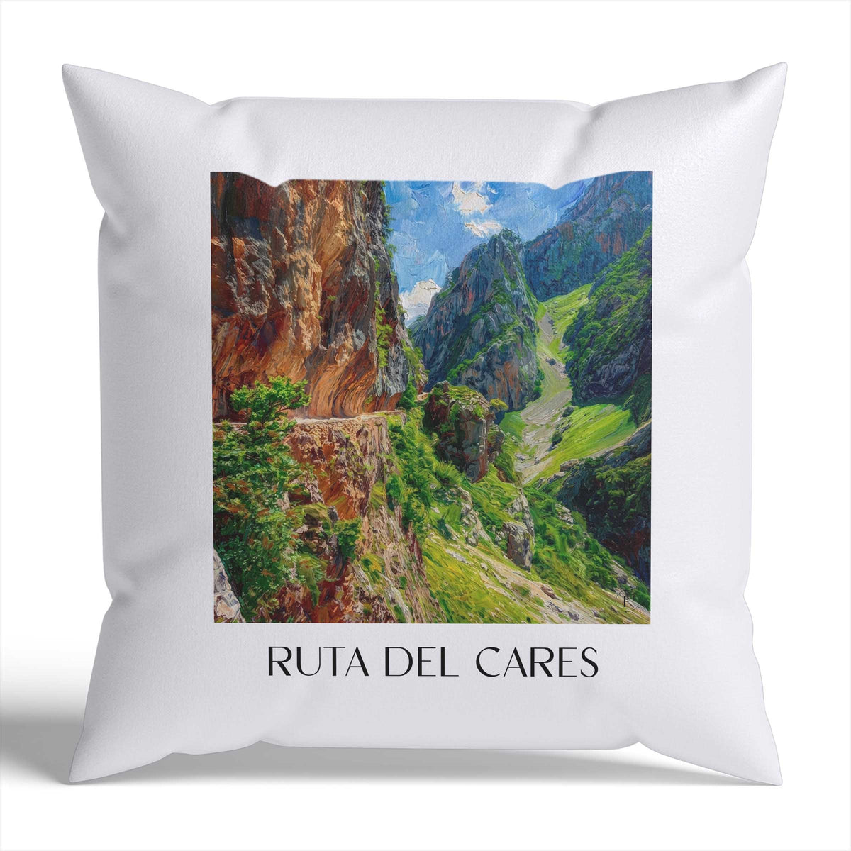 ruta-del-cares-spanien-spanien-kissenbezug-oil-painting-oelgemaelde