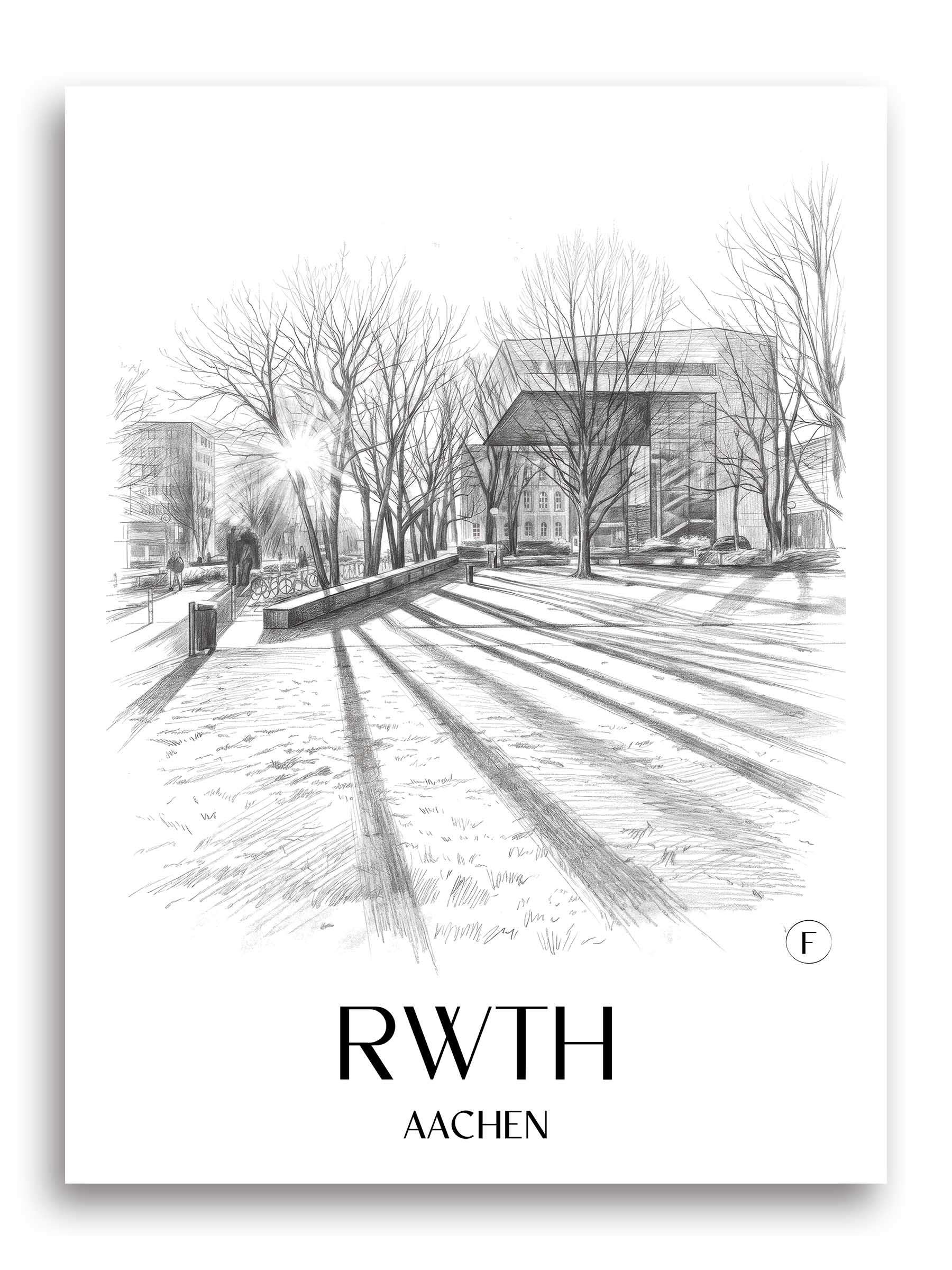 rwth-aachen-deutschland-poster-bleistift-zeichnung-drawing