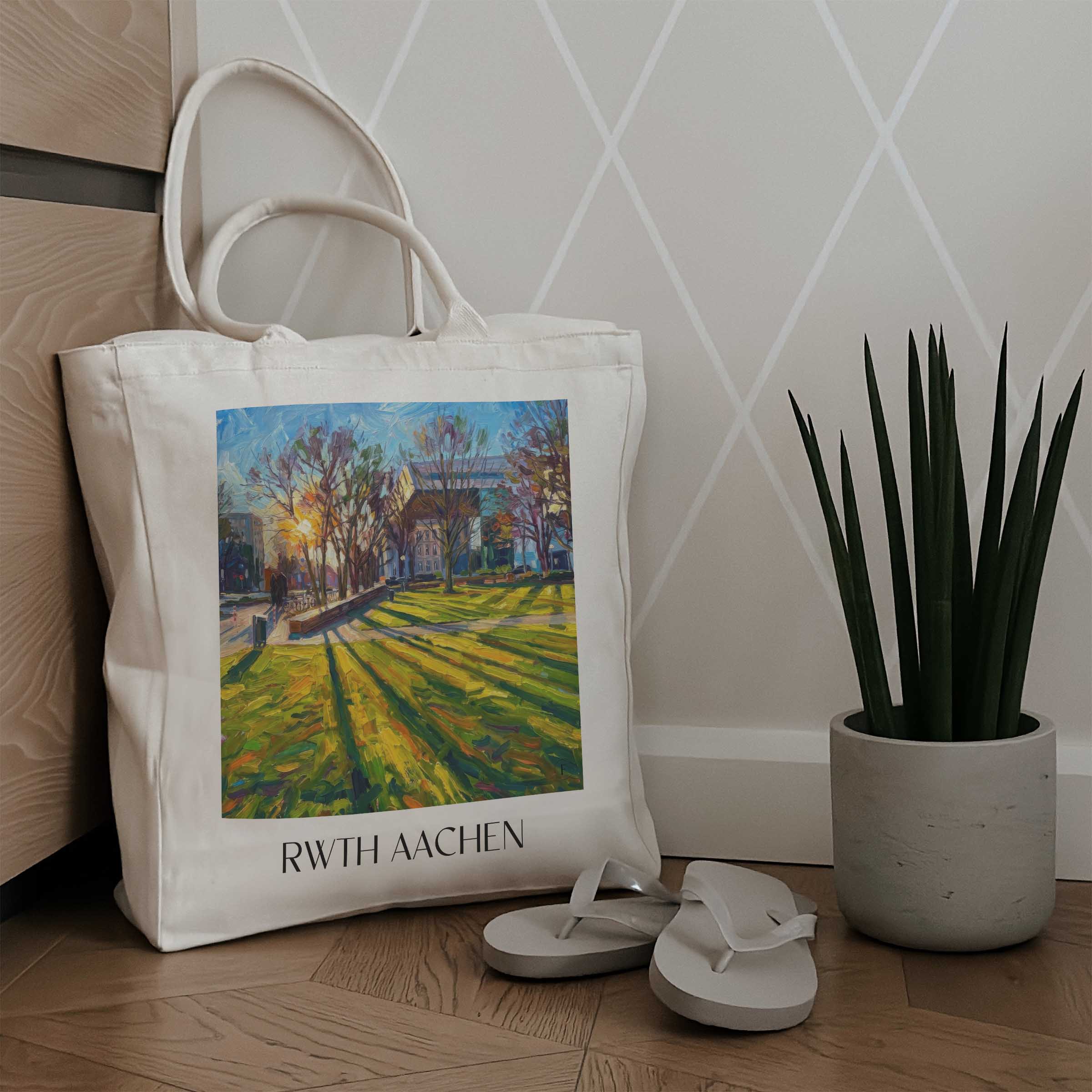 rwth-aachen-deutschland-einkaufstasche-oil-painting-oelgemaelde