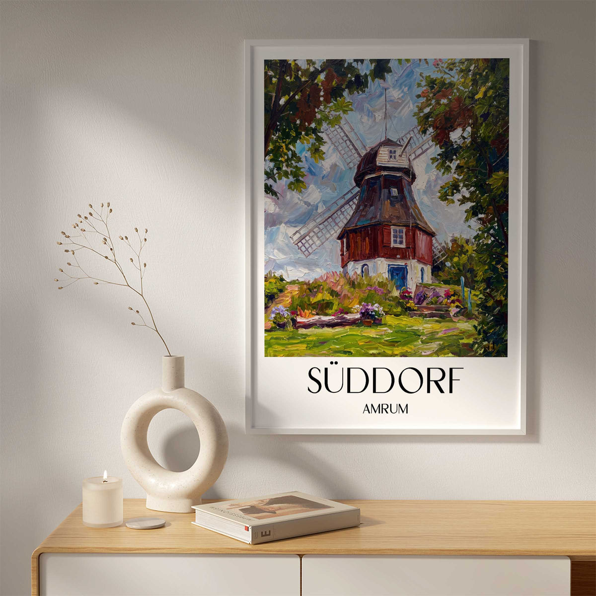 süddorf-amrum-deutschland-poster-oil-painting-oelgemaelde