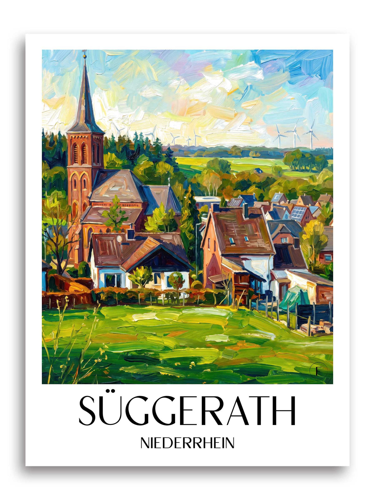 süggerath-niederrhein-deutschland-poster-oil-painting-oelgemaelde