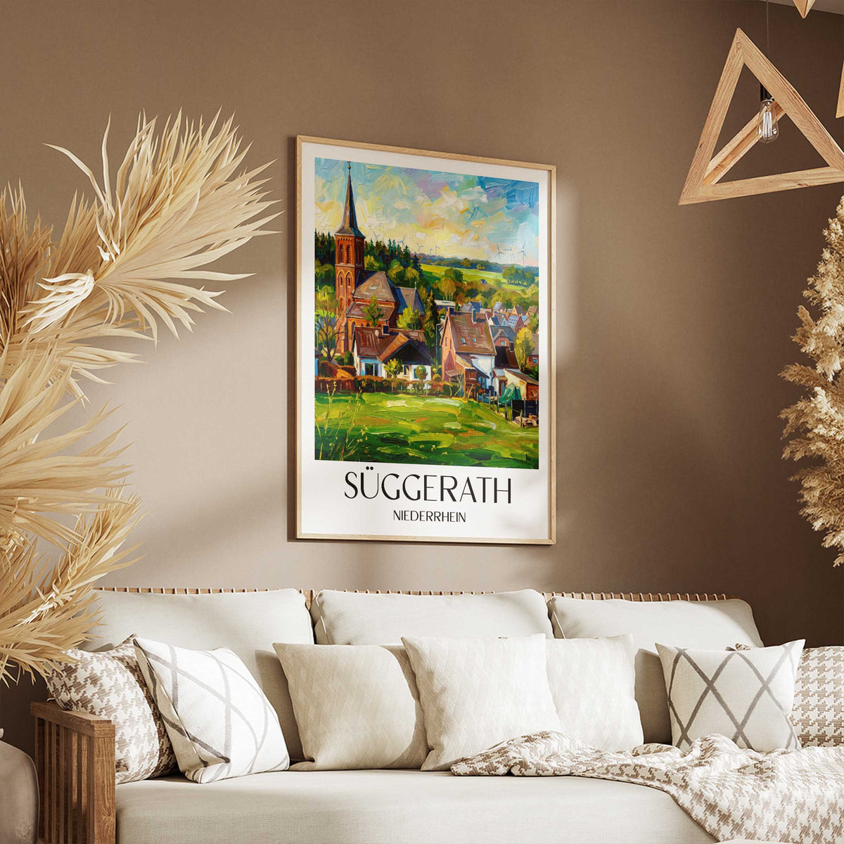 süggerath-niederrhein-deutschland-poster-oil-painting-oelgemaelde