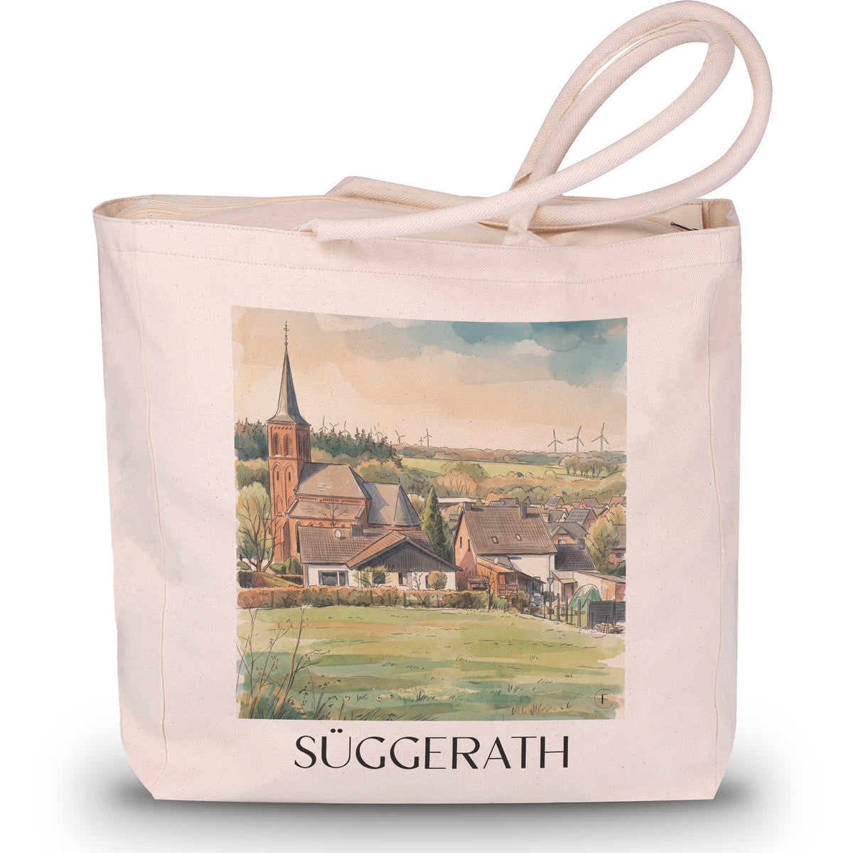 süggerath-niederrhein-deutschland-einkaufstasche-aquarell