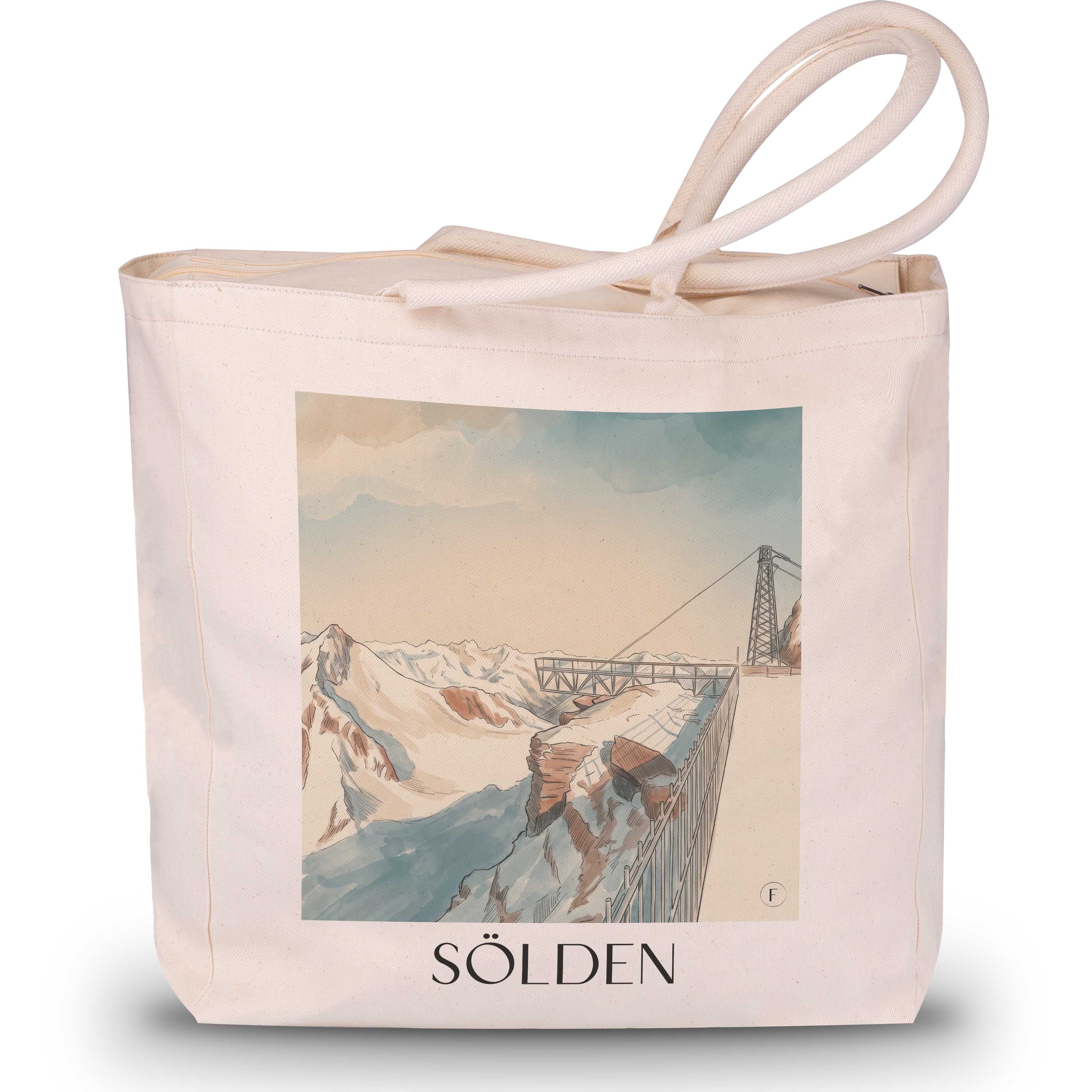 sölden-österreich-österreich-einkaufstasche-aquarell
