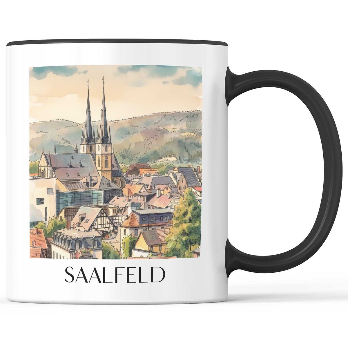 saalfeld-saaletal-deutschland-kaffeebecher-aquarell