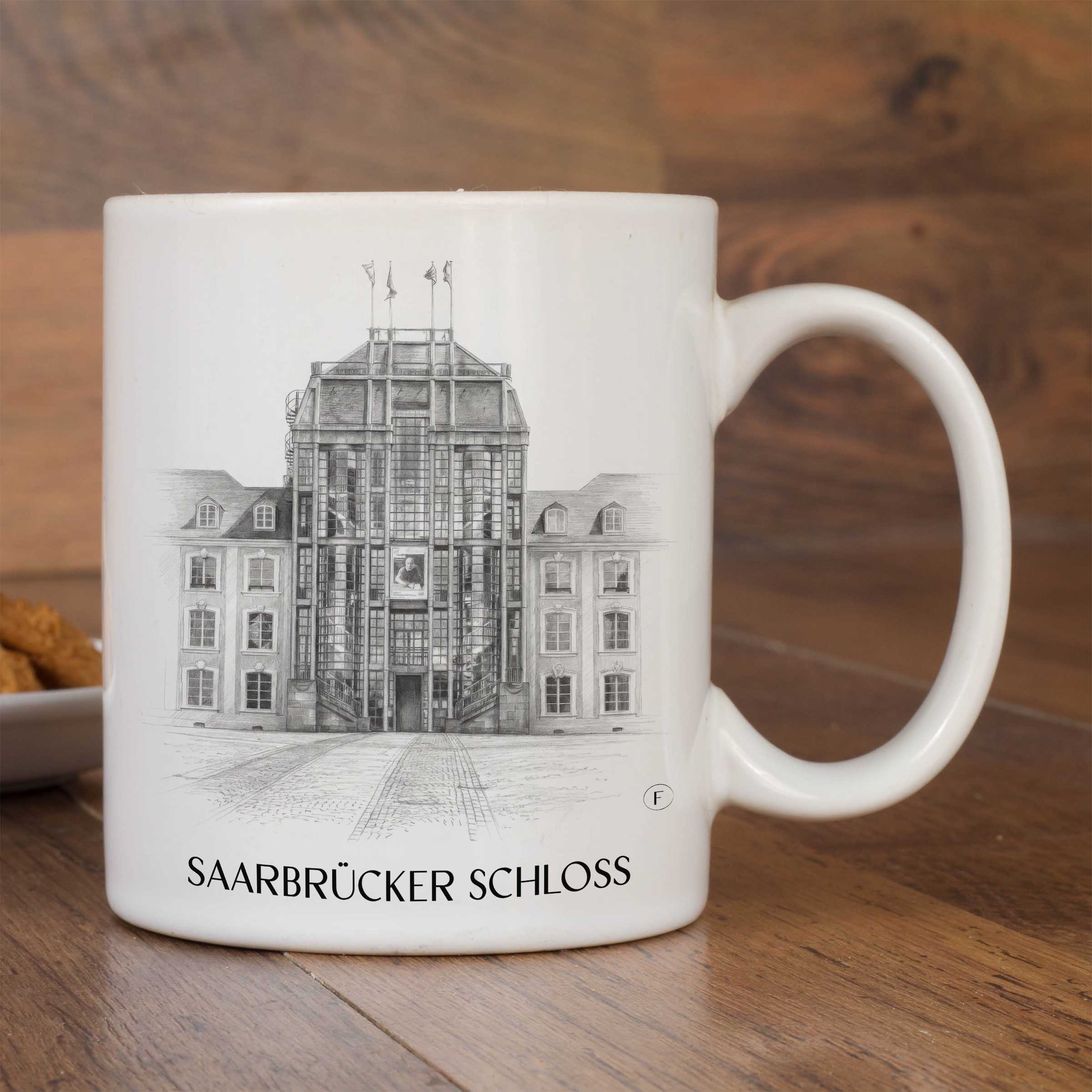 saarbrücker-schloss-saarland-deutschland-kaffeebecher-bleistift-zeichnung-drawing